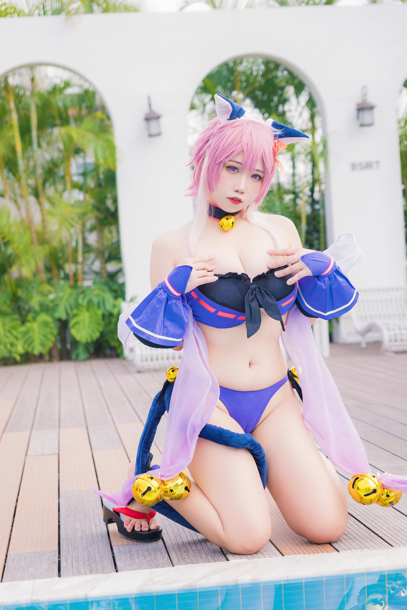 贞子蜜桃 NO.014 九月舰长 宮坂珠希泳装 [30P-388MB]_第1集