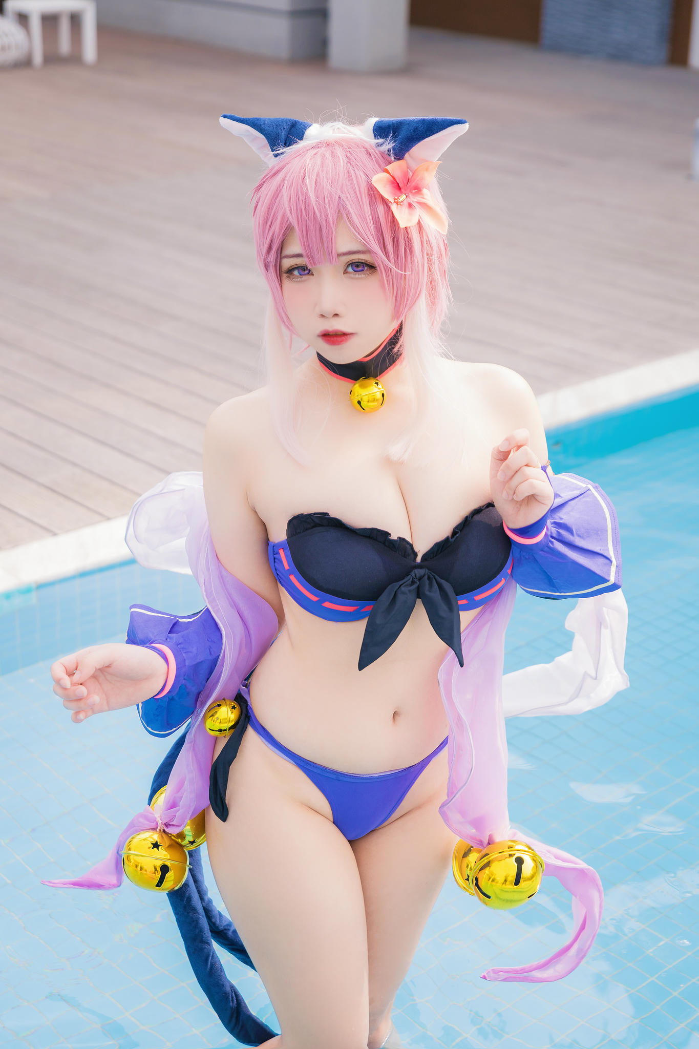 贞子蜜桃 NO.014 九月舰长 宮坂珠希泳装 [30P-388MB]_第1集