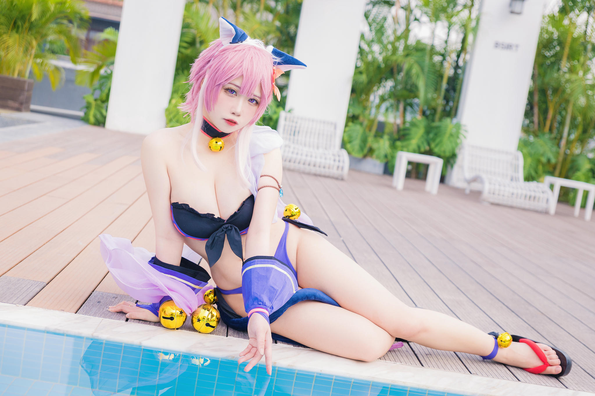 贞子蜜桃 NO.014 九月舰长 宮坂珠希泳装 [30P-388MB]_第1集