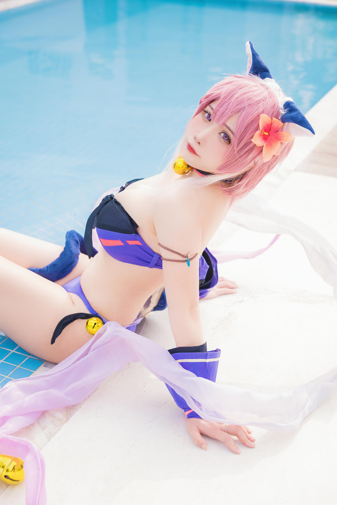 贞子蜜桃 NO.014 九月舰长 宮坂珠希泳装 [30P-388MB]_第2集