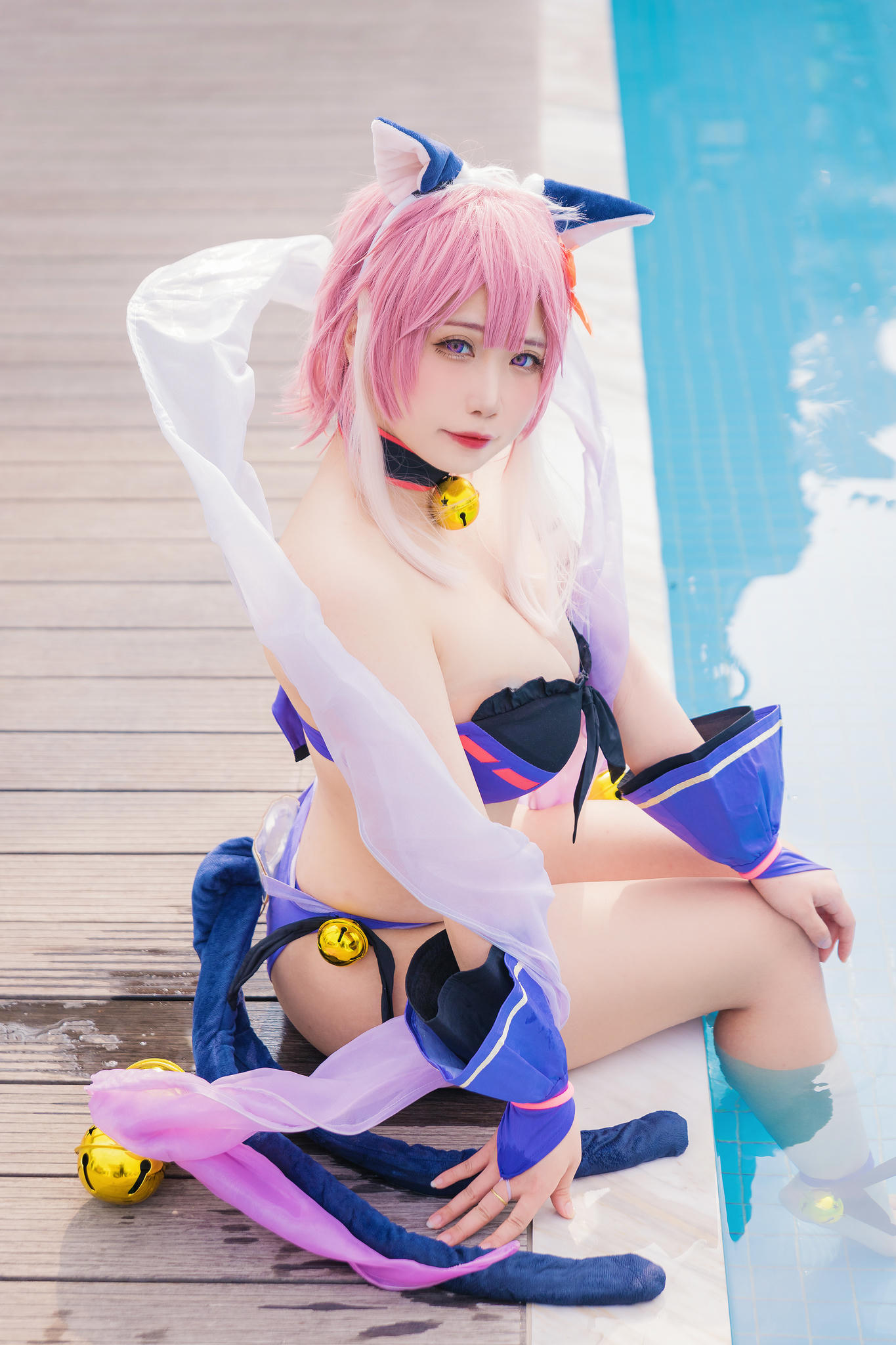 贞子蜜桃 NO.014 九月舰长 宮坂珠希泳装 [30P-388MB]_第2集