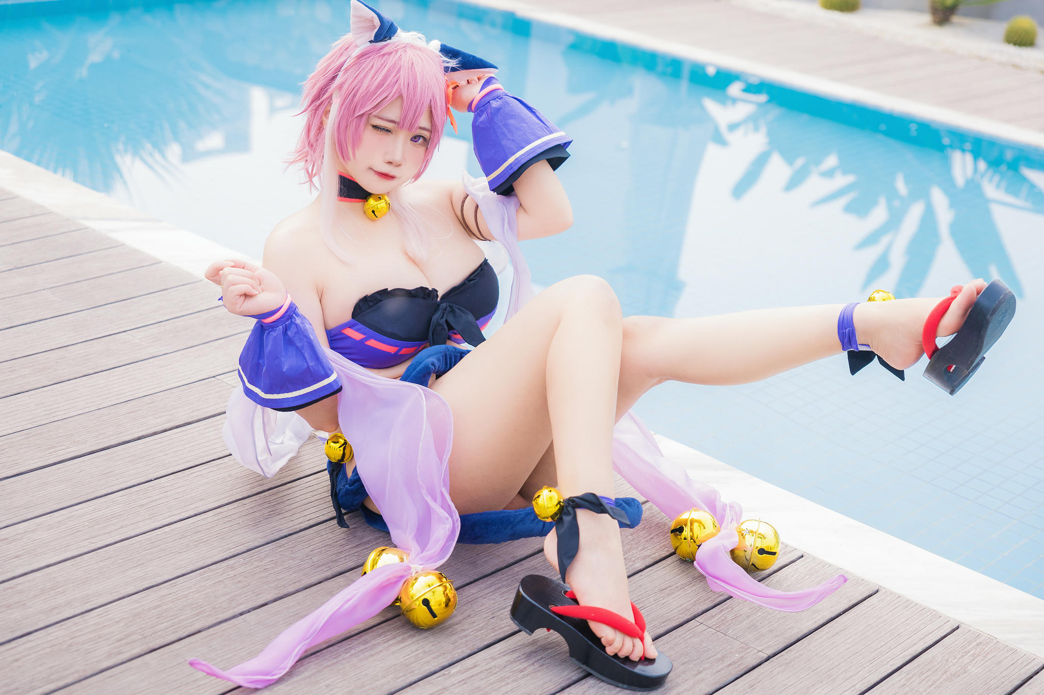 贞子蜜桃 NO.014 九月舰长 宮坂珠希泳装 [30P-388MB]_第2集