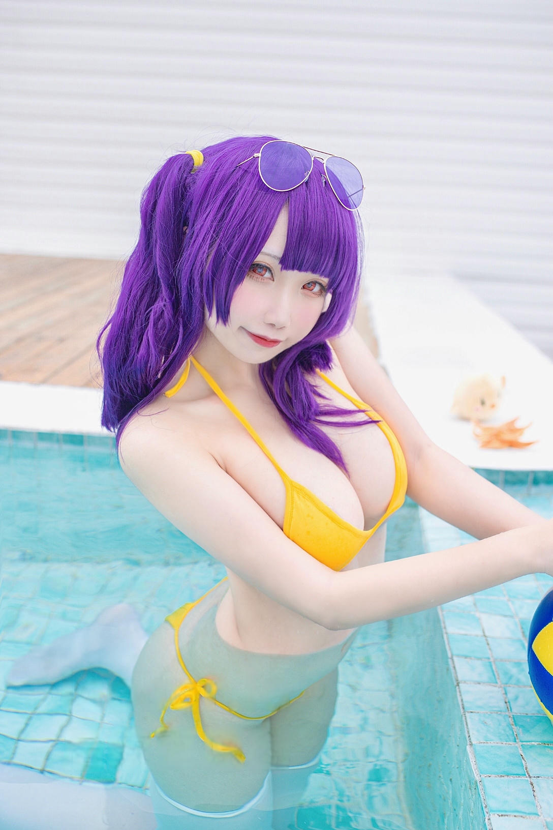 贞子蜜桃 NO.017 碧蓝航线 波拉泳装[23P-80.2M]_第1集