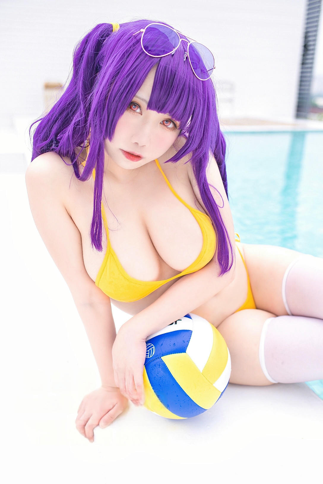 贞子蜜桃 NO.017 碧蓝航线 波拉泳装[23P-80.2M]_第1集