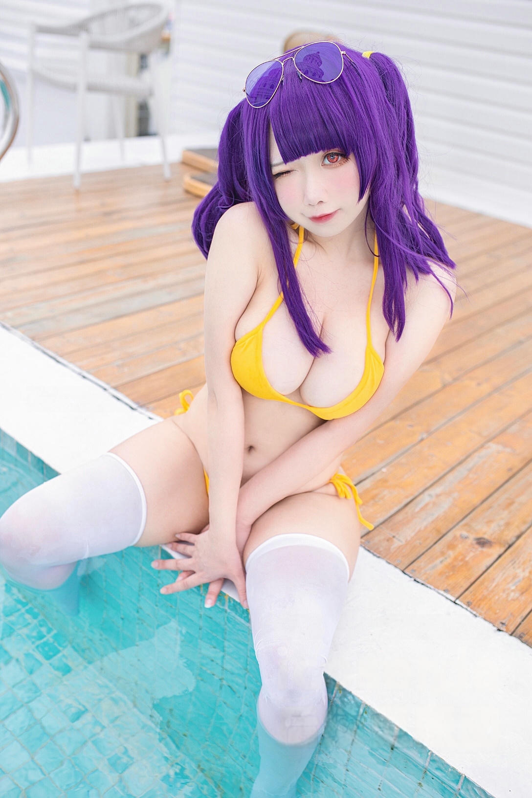 贞子蜜桃 NO.017 碧蓝航线 波拉泳装[23P-80.2M]_第2集