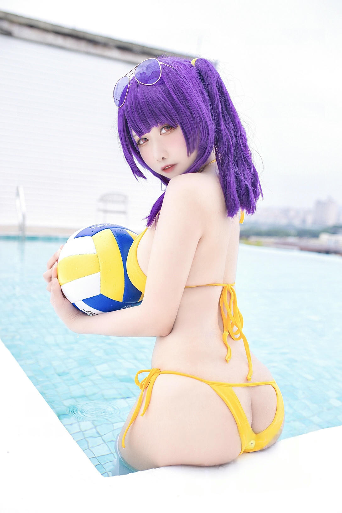 贞子蜜桃 NO.017 碧蓝航线 波拉泳装[23P-80.2M]_第1集