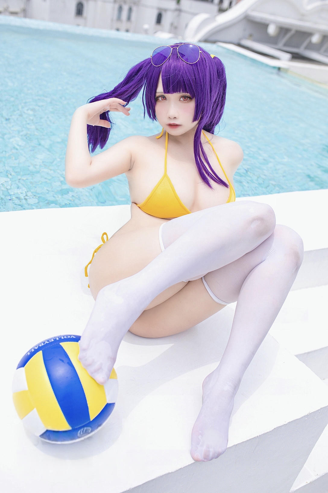 贞子蜜桃 NO.017 碧蓝航线 波拉泳装[23P-80.2M]_第1集