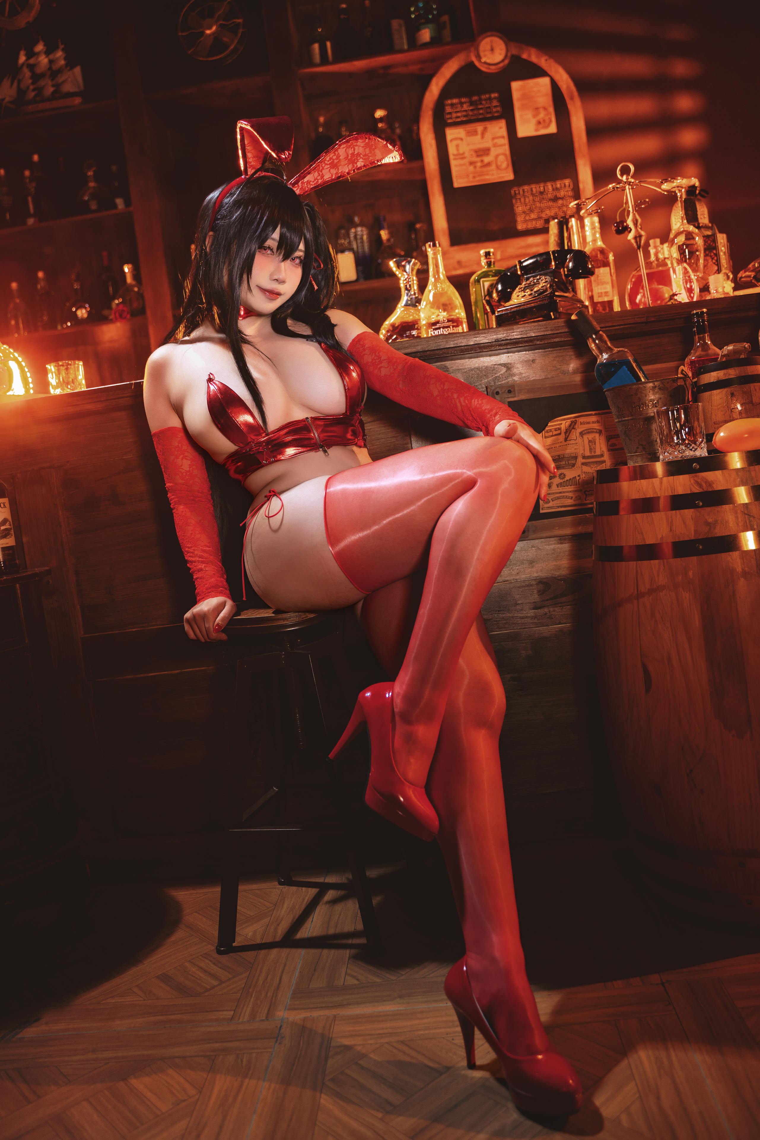 贞子蜜桃 NO.023 大凤兔女郎[60P-1V-1.73G]_第2集