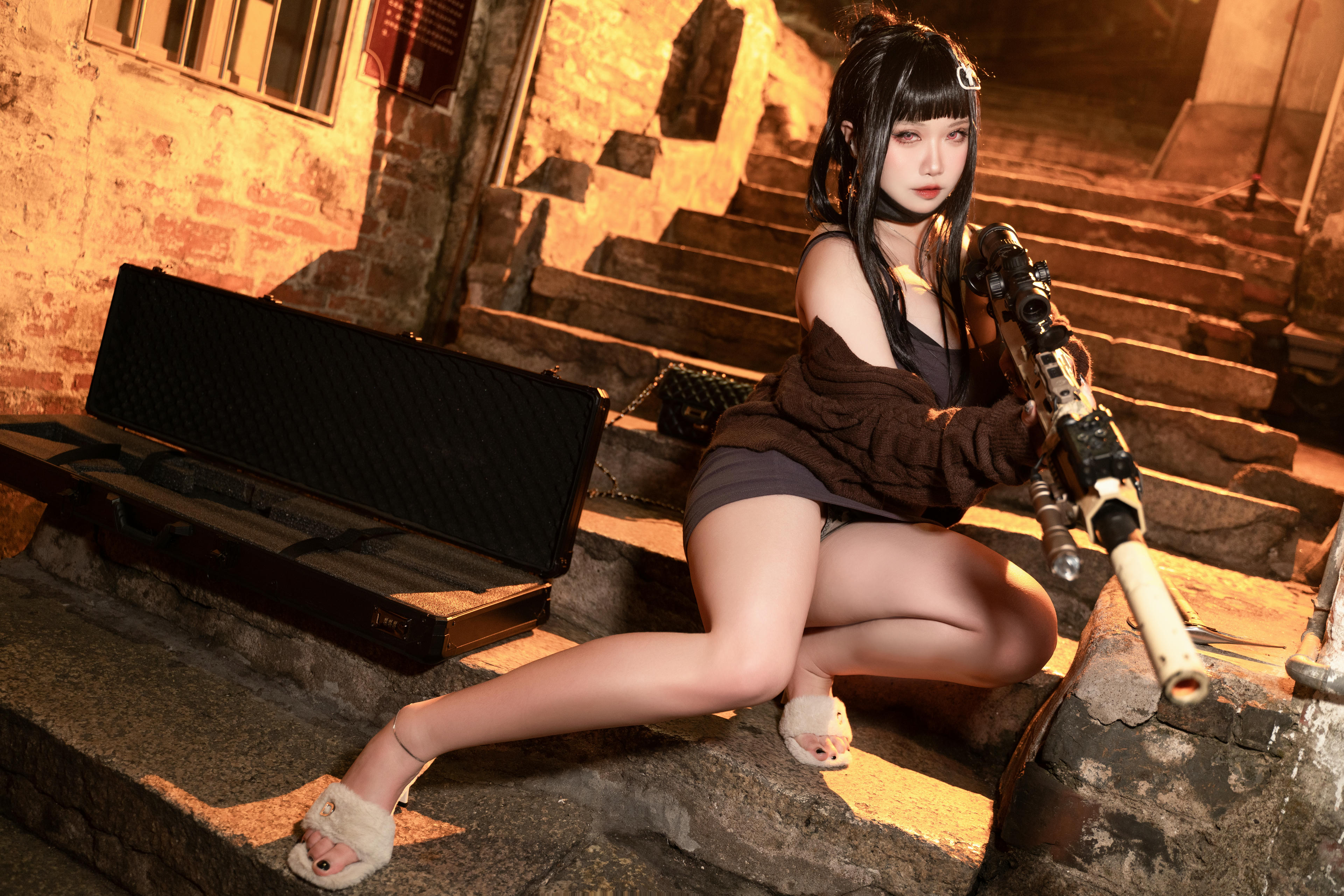 贞子蜜桃 NO.024 Nikke胜利女神 D杀手妻子[74P1V 2.76G]_第3集