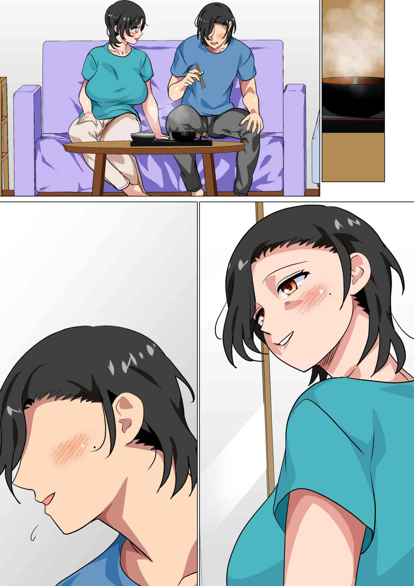 汉化版-[さーくるスパイス] 母親に告白したら一日だけセックスをさせてくれた話2 [中国翻訳]_第4集