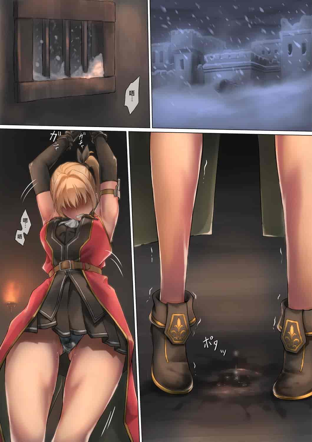 汉化版-[ばっくゆあらっく (mogO-721)] 獣人に囚われた女騎士の受難 [无毒汉化组]_第1集