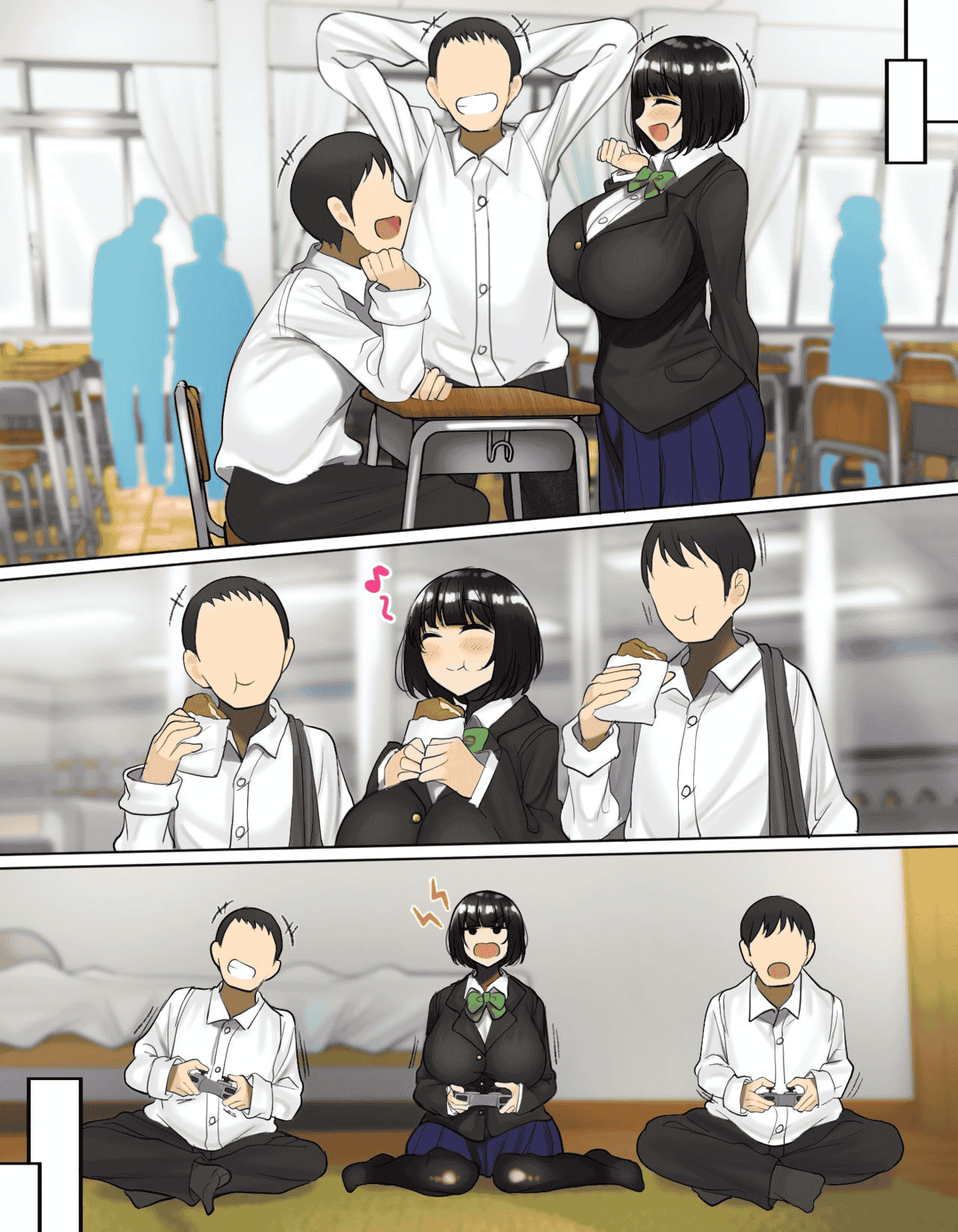 汉化版-[ハムスターの煮込み (もつあき)] かっこつけてエロいことに興味ない...フてたら俺のほうが先に好きだった幼馴染をエロ猿の友達に取られるお話 [中国翻訳] [DL版] [无修正]_第1集