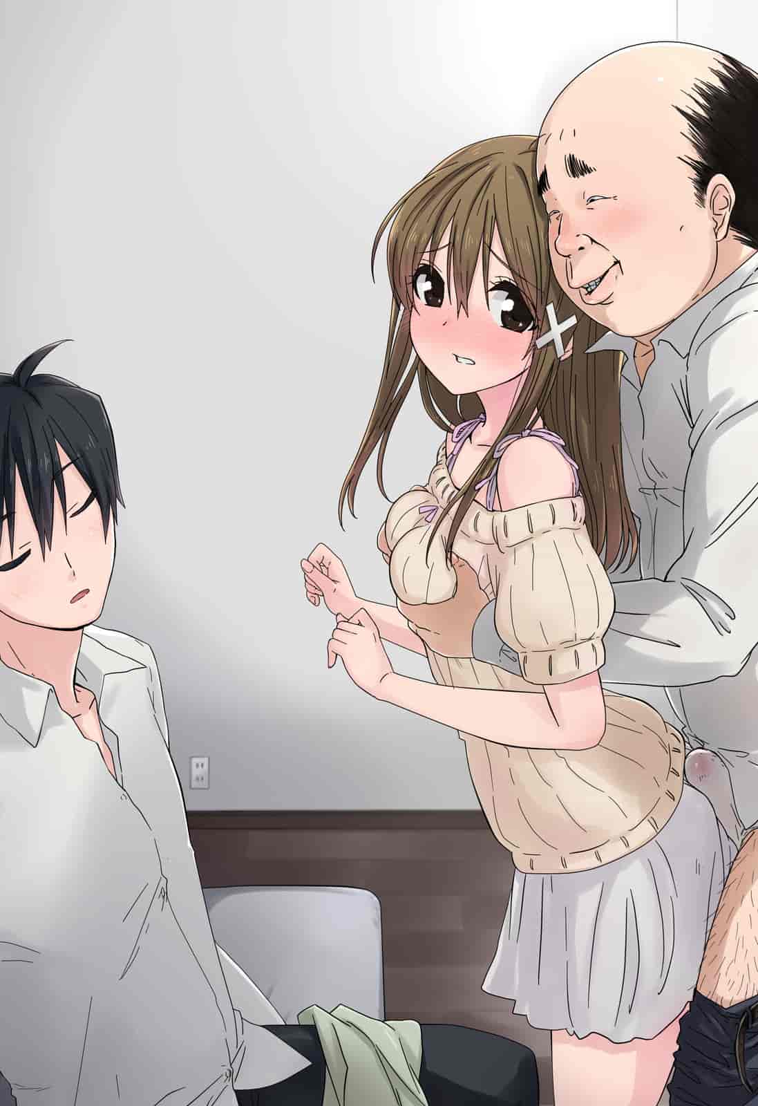 汉化版-[唔得闲个人汉化][K-てん] 俺の最愛の妹が中年親父の性処理嫁にされるまで 後編_第6集