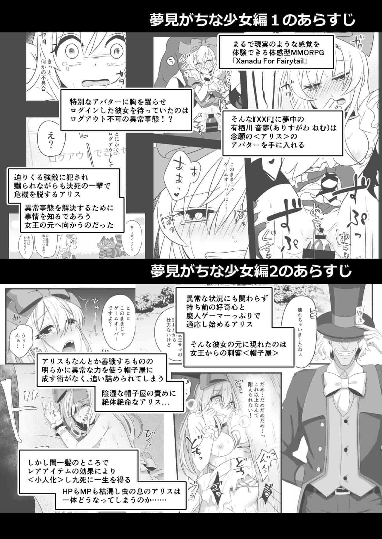 汉化版-[新桥月白日语社] [矢印キー (Meito)] 仮想童話は危険がいっぱい!_IFボロ負けバッドエンド編 [DL版]_第1集