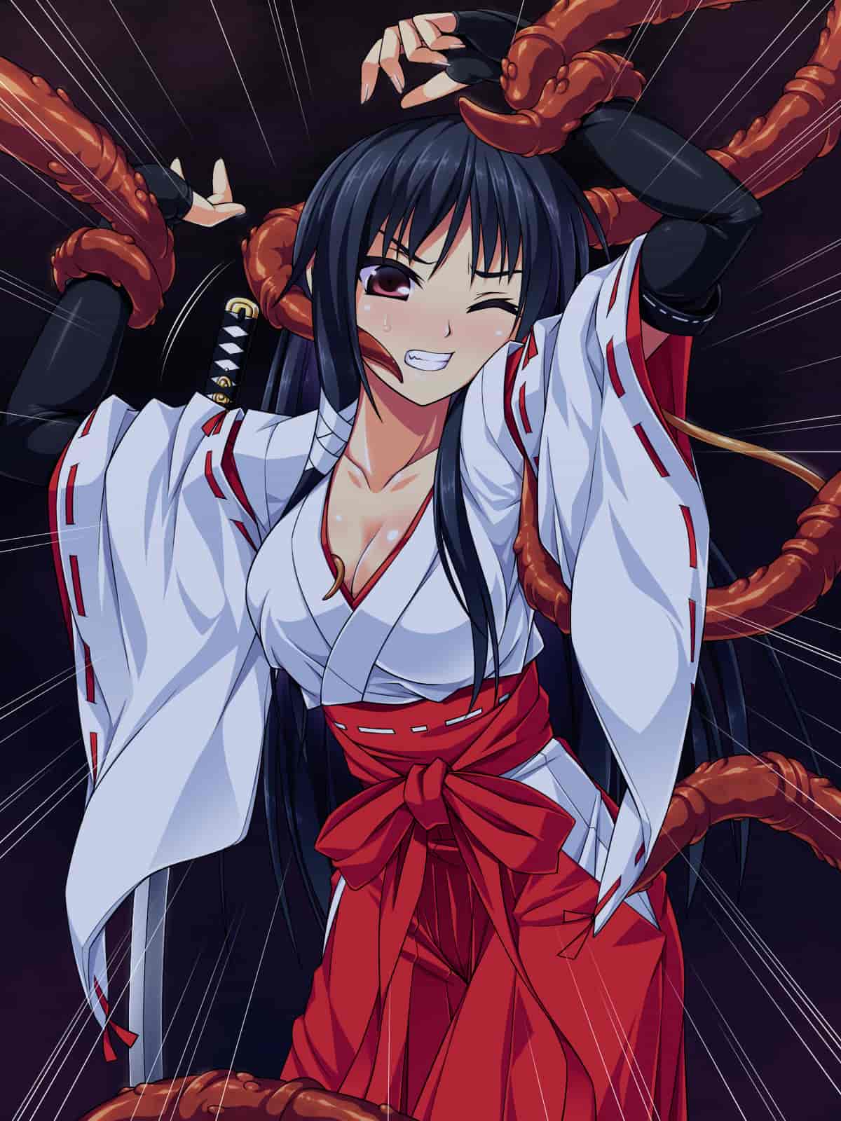 汉化版-[邀邀妻个人汉化][ズガイコツマルダシ] 巫女落華 其の壱 椿姫編_第7集
