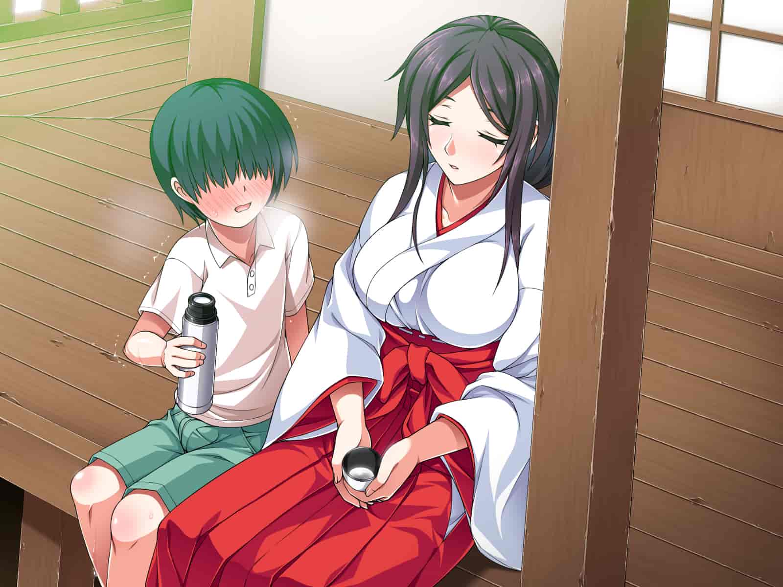 汉化版-[邀邀妻个人汉化][ズガイコツマルダシ] 巫女落華 其の弐 葵編_第10集