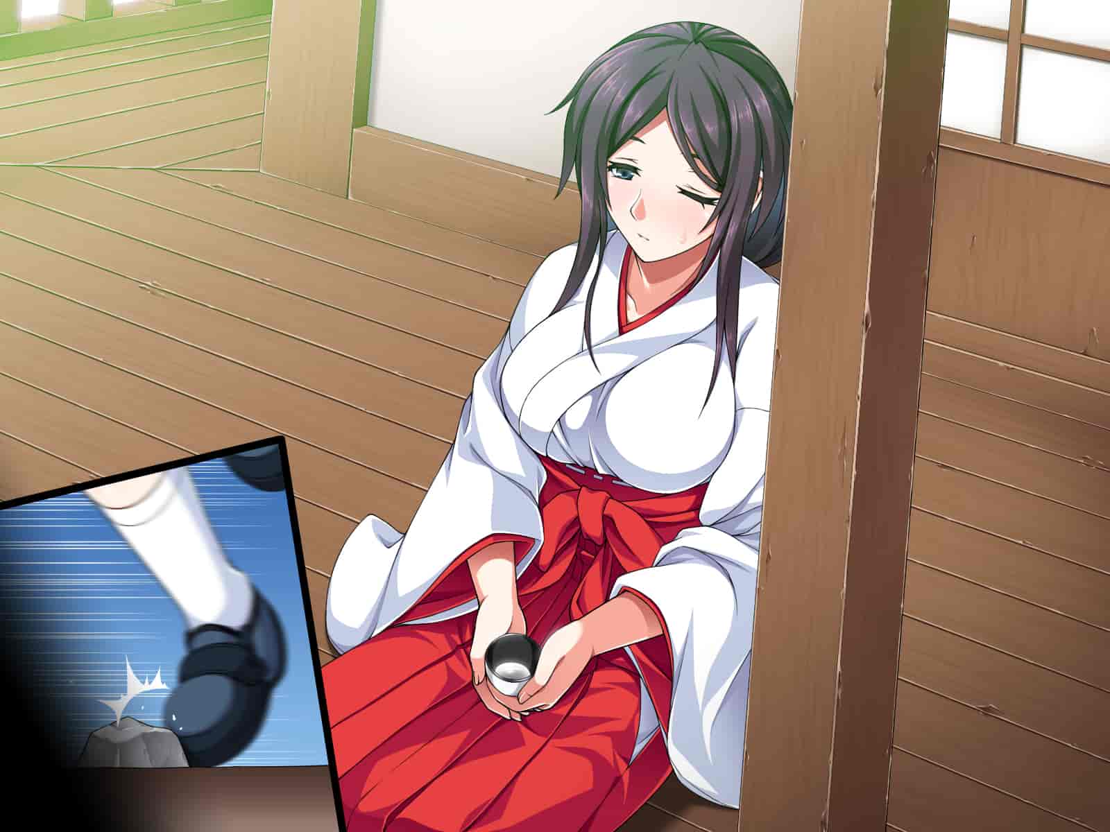 汉化版-[邀邀妻个人汉化][ズガイコツマルダシ] 巫女落華 其の弐 葵編_第11集
