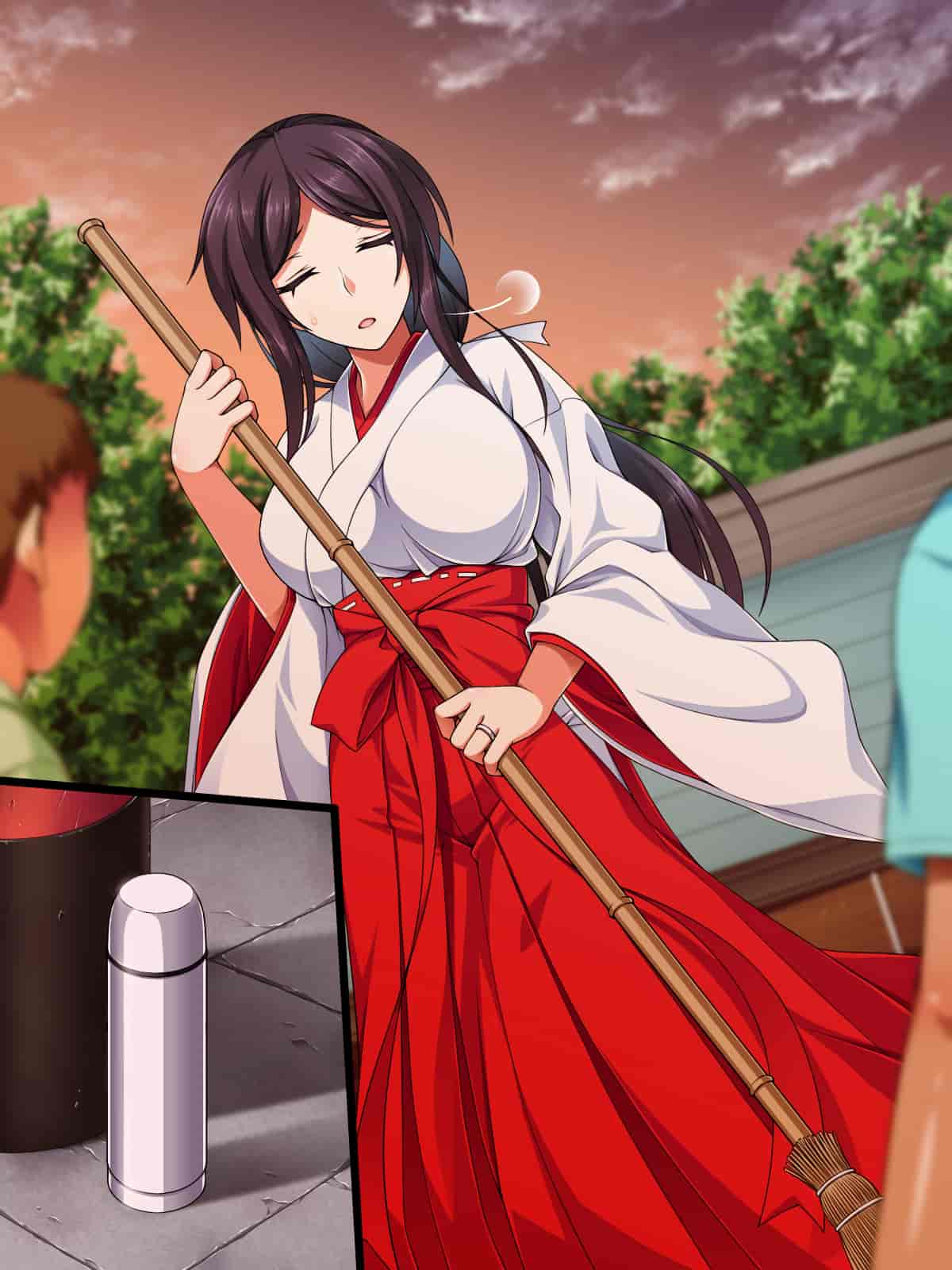 汉化版-[邀邀妻个人汉化][ズガイコツマルダシ] 巫女落華 其の弐 葵編_第12集