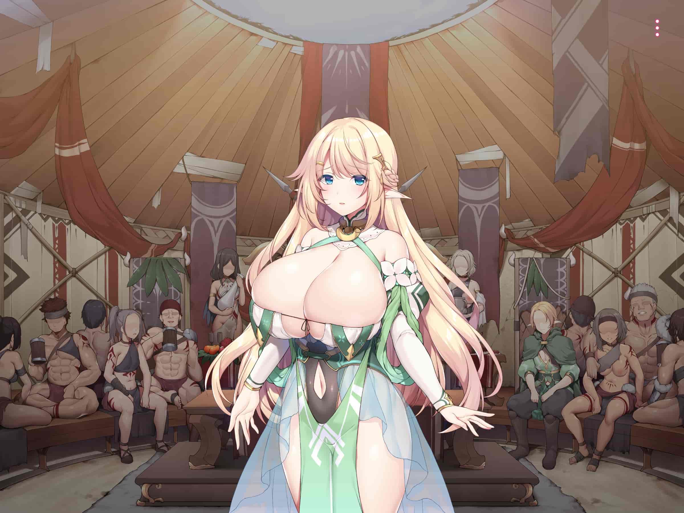 汉化版-(同人CG集) [diletta (成海クリスティアーノート)] 蛮族に嫁いだエルフの姫_第2集