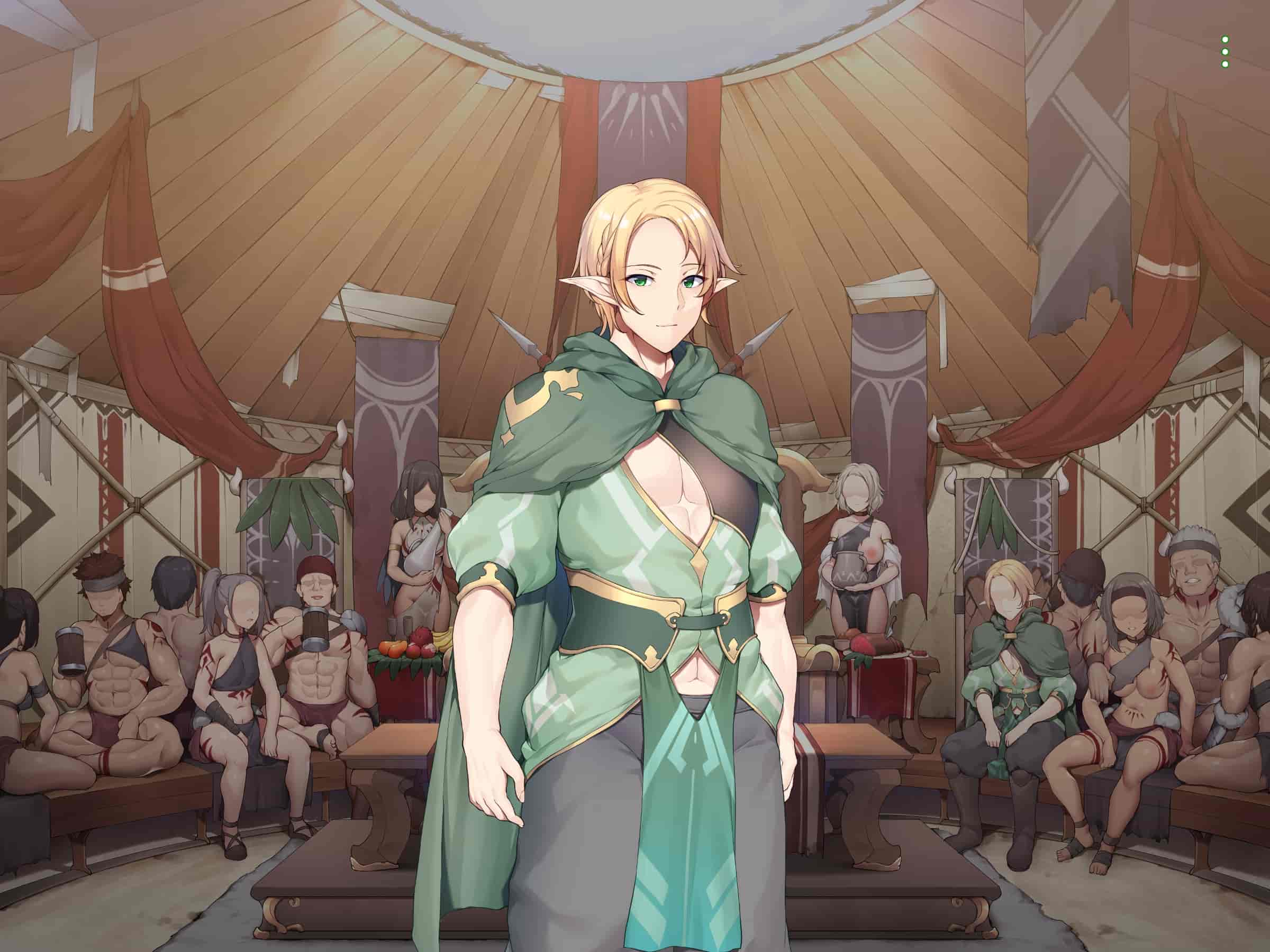 汉化版-(同人CG集) [diletta (成海クリスティアーノート)] 蛮族に嫁いだエルフの姫_第2集