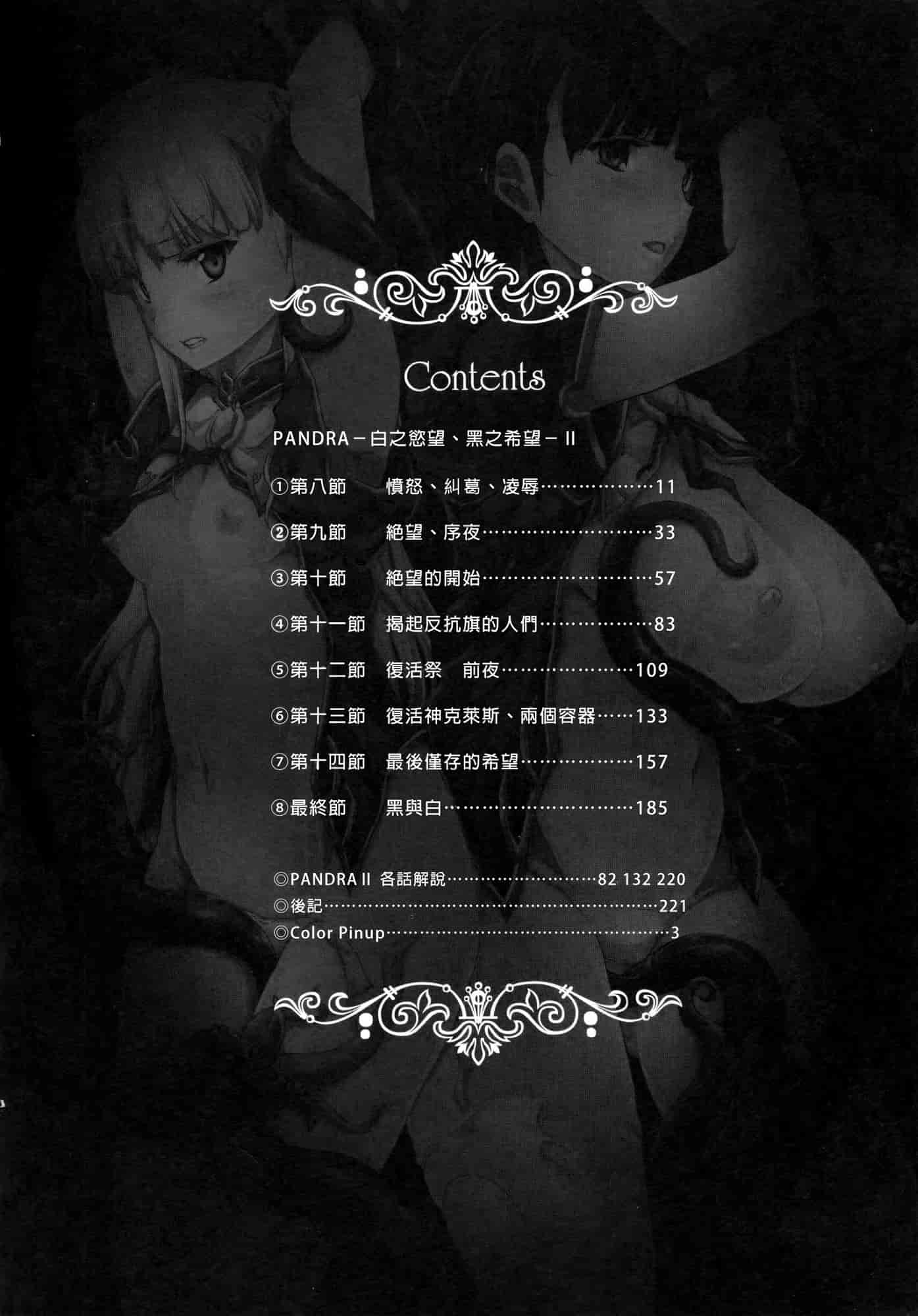 汉化版-[エレクトさわる] PANDRA ～白き欲望 黒の希望～ 第2卷_第1集