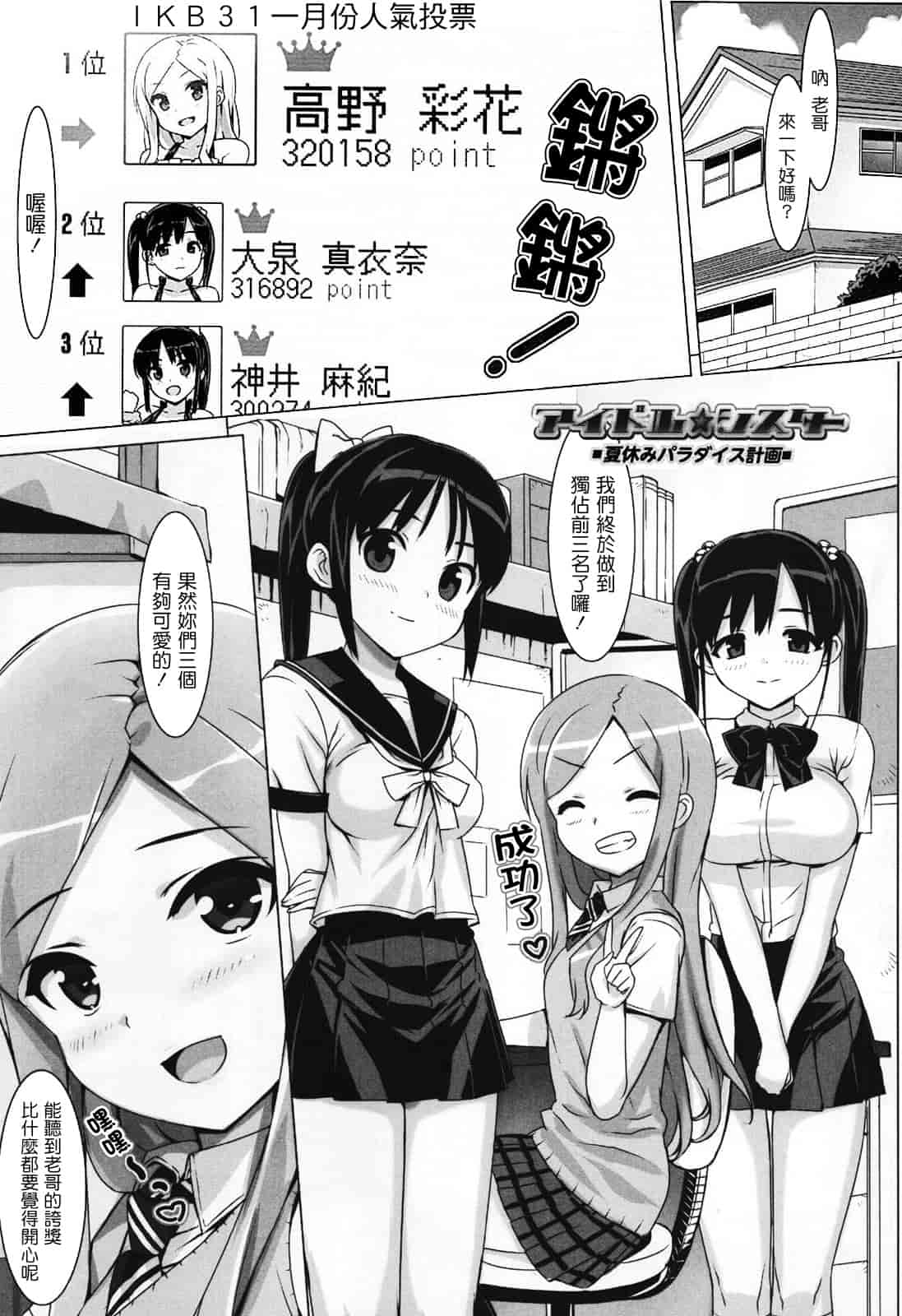 汉化版-[大友卓二] アイドル☆シスター_第2集
