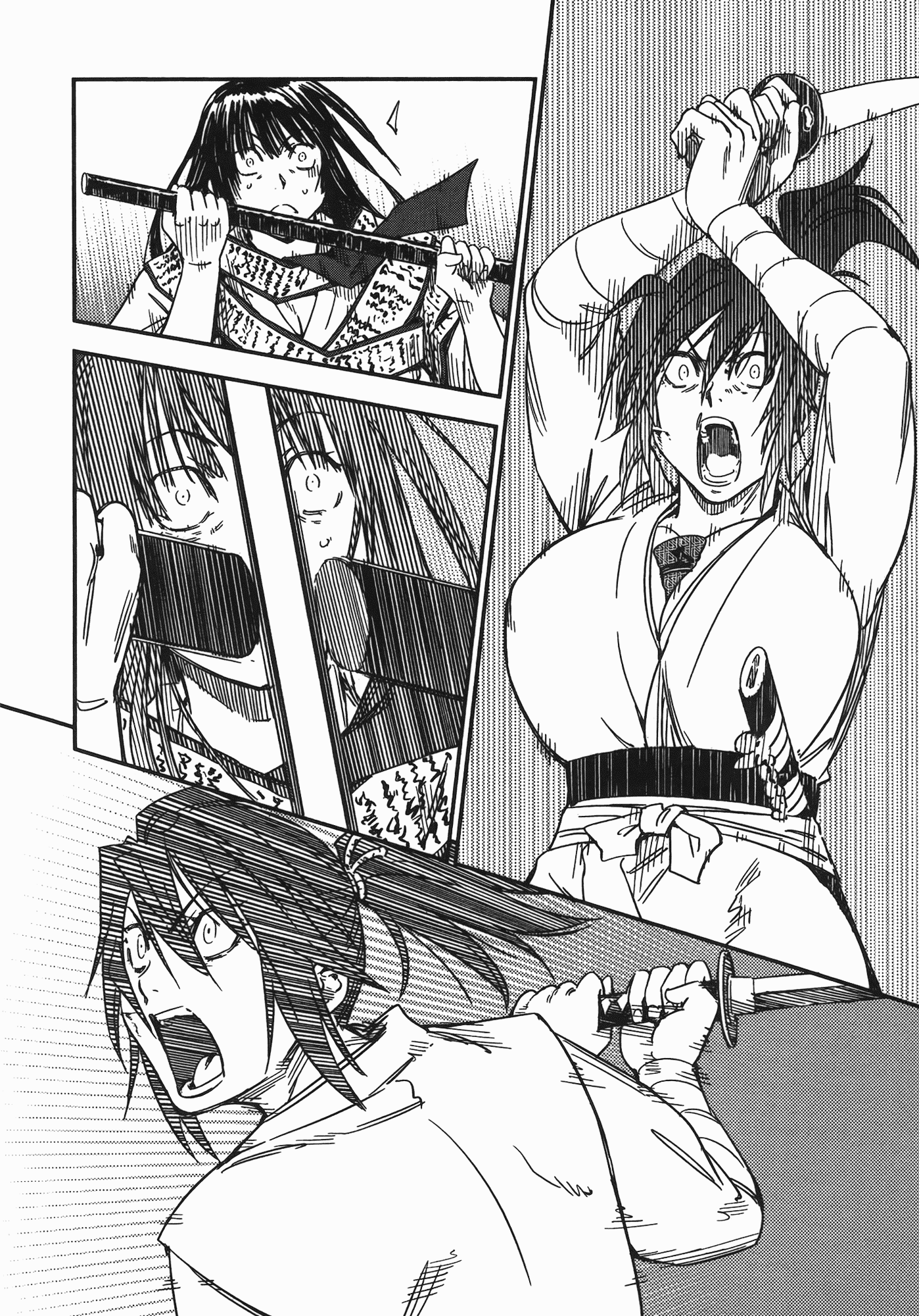 汉化版-[山田秀樹] 魔乳秘剣帖 Vol.07_第8集