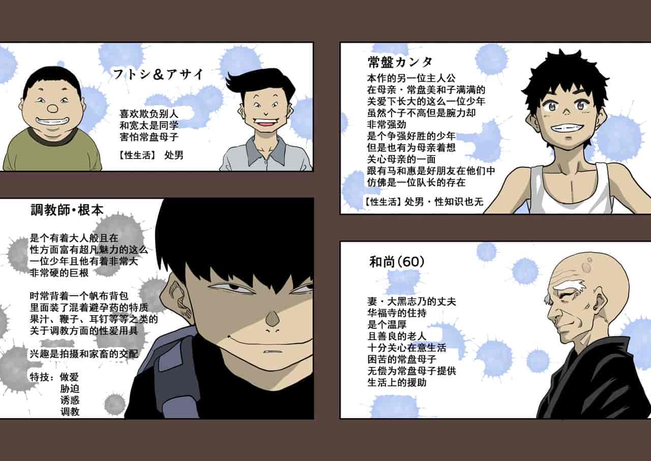 汉化版-[華フック] 全員失格・母親のメス豚セックス調教記録 ch.1-5_第1集