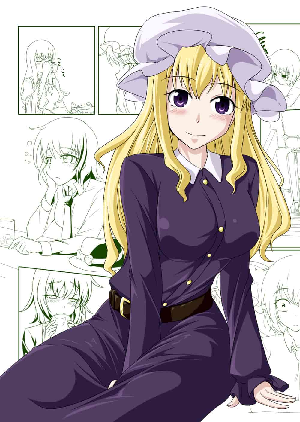 汉化版-[贝尔西行寺个人汉化][にゃんこの目 (たまっこ)] 2nd Skin 総集編 (東方Project) [DL版]_第4集