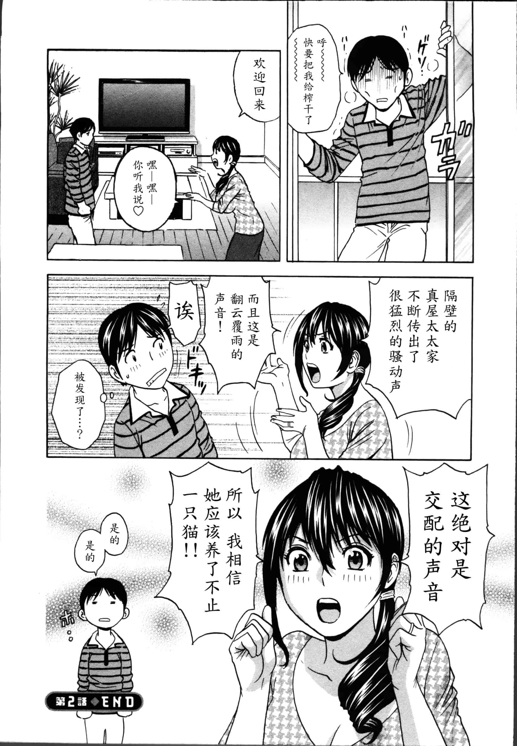 汉化版-[魔劍个人汉化][英丸] ハッスル! 団地妻♥ 1 [中国翻訳]_第2集