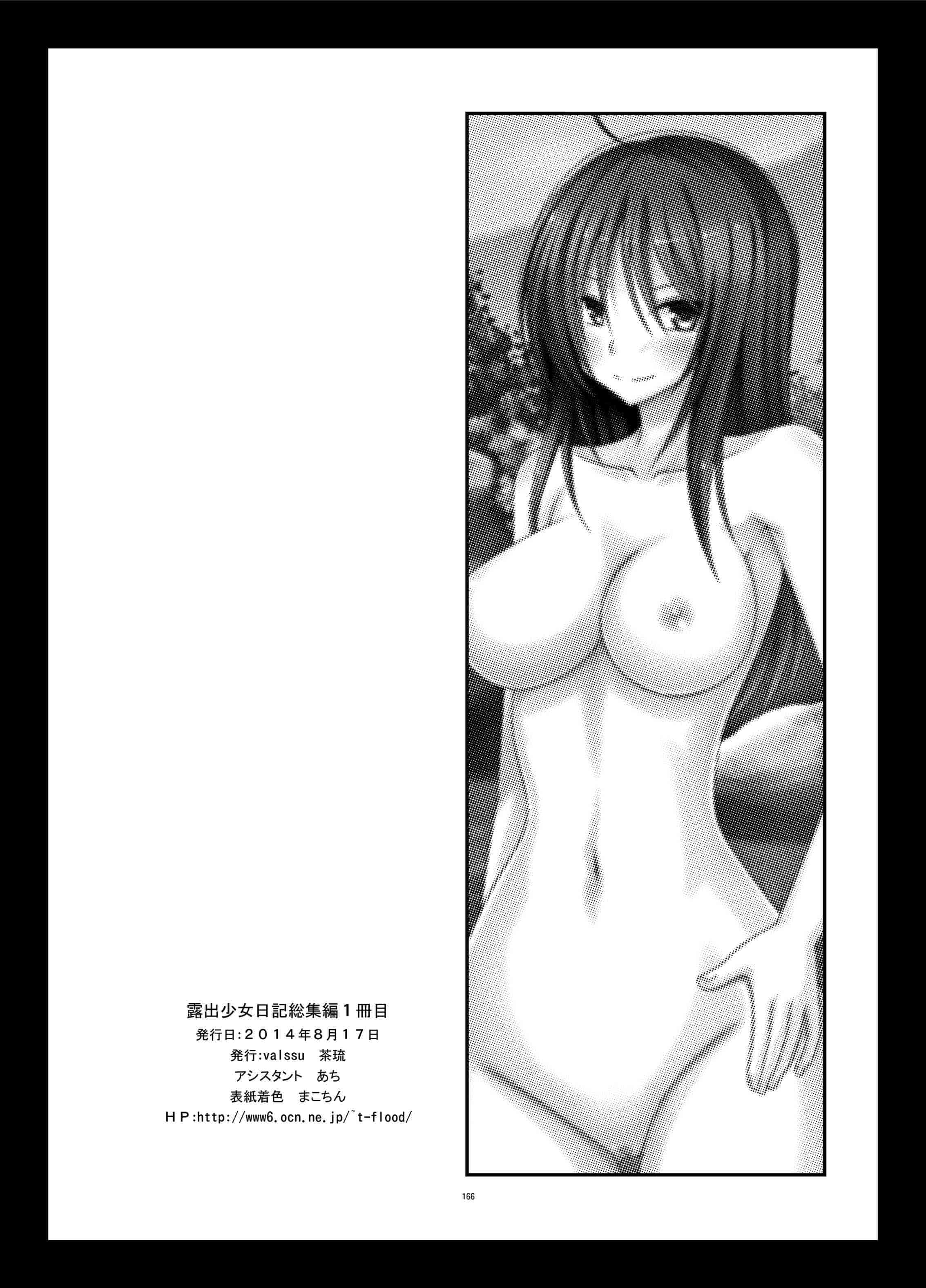 汉化版-[valssu (茶琉)] 露出少女日記総集編1冊目 [DL版]_第7集