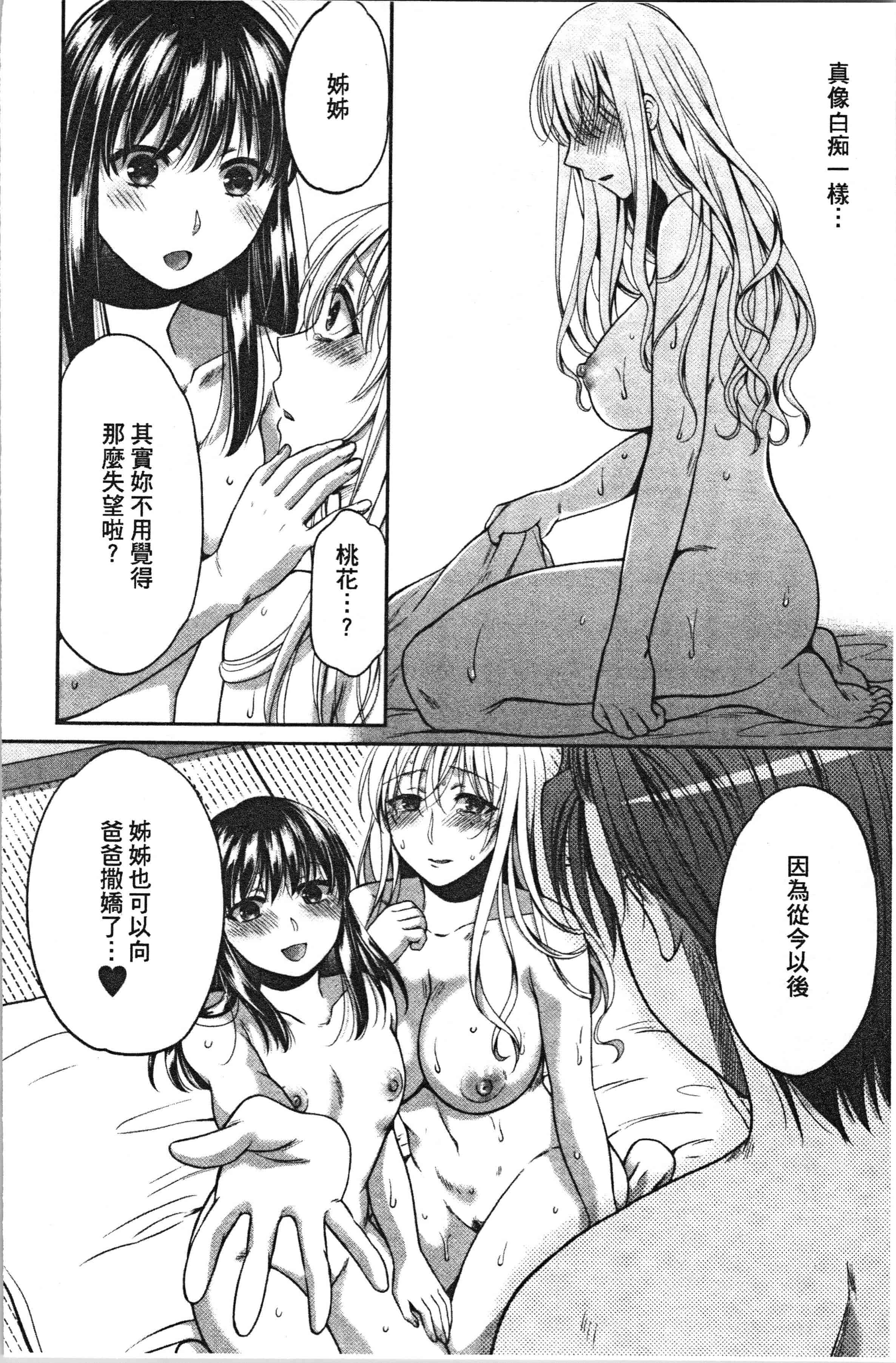汉化版-[ハルサワ] 偽物家族 義父に堕ちていく姉妹_1_第3集
