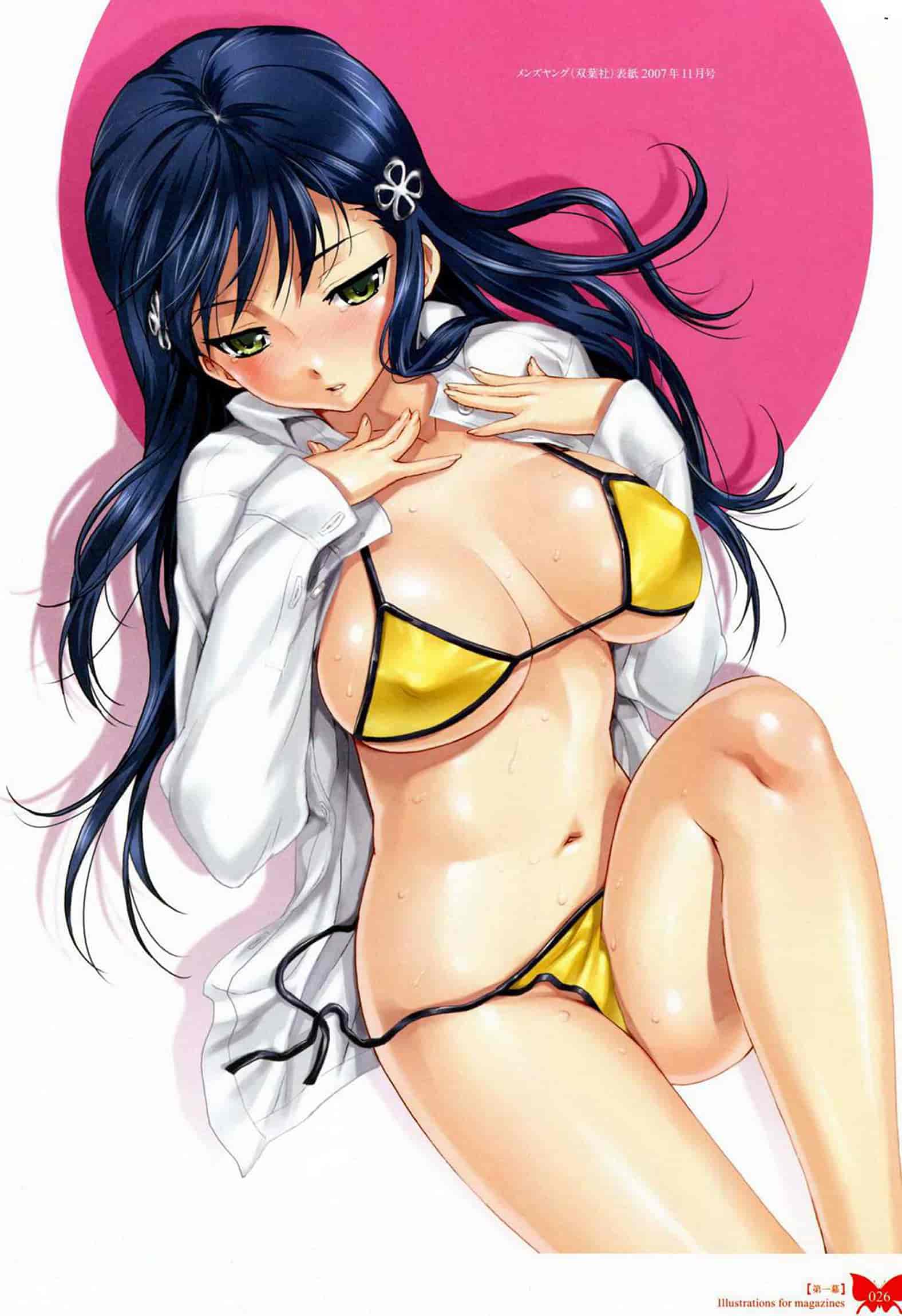 汉化版-[八宝備仁] 八宝備仁画集 紅蝶(ほてり) [全彩]_第2集
