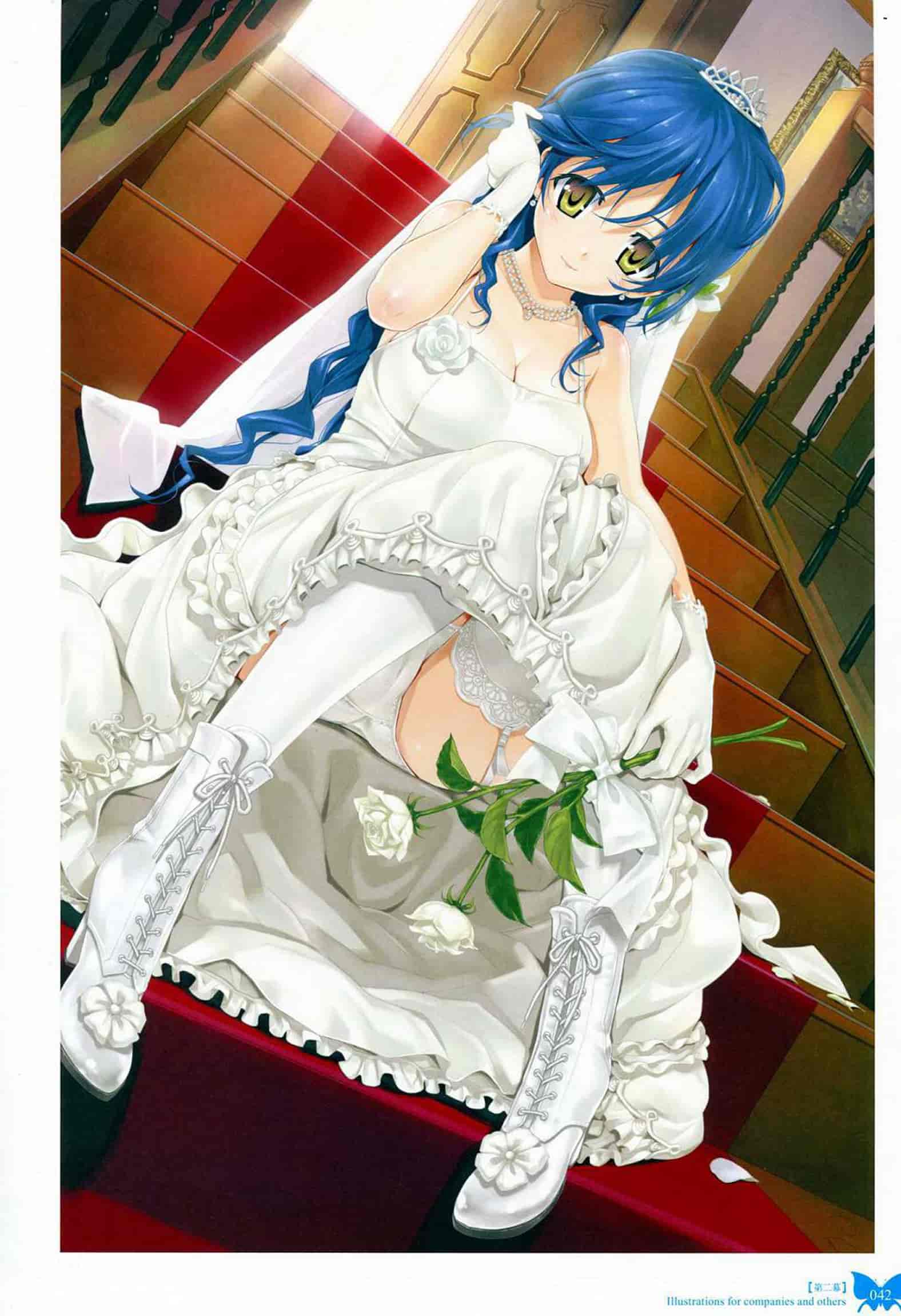 汉化版-[八宝備仁] 八宝備仁画集 紅蝶(ほてり) [全彩]_第2集