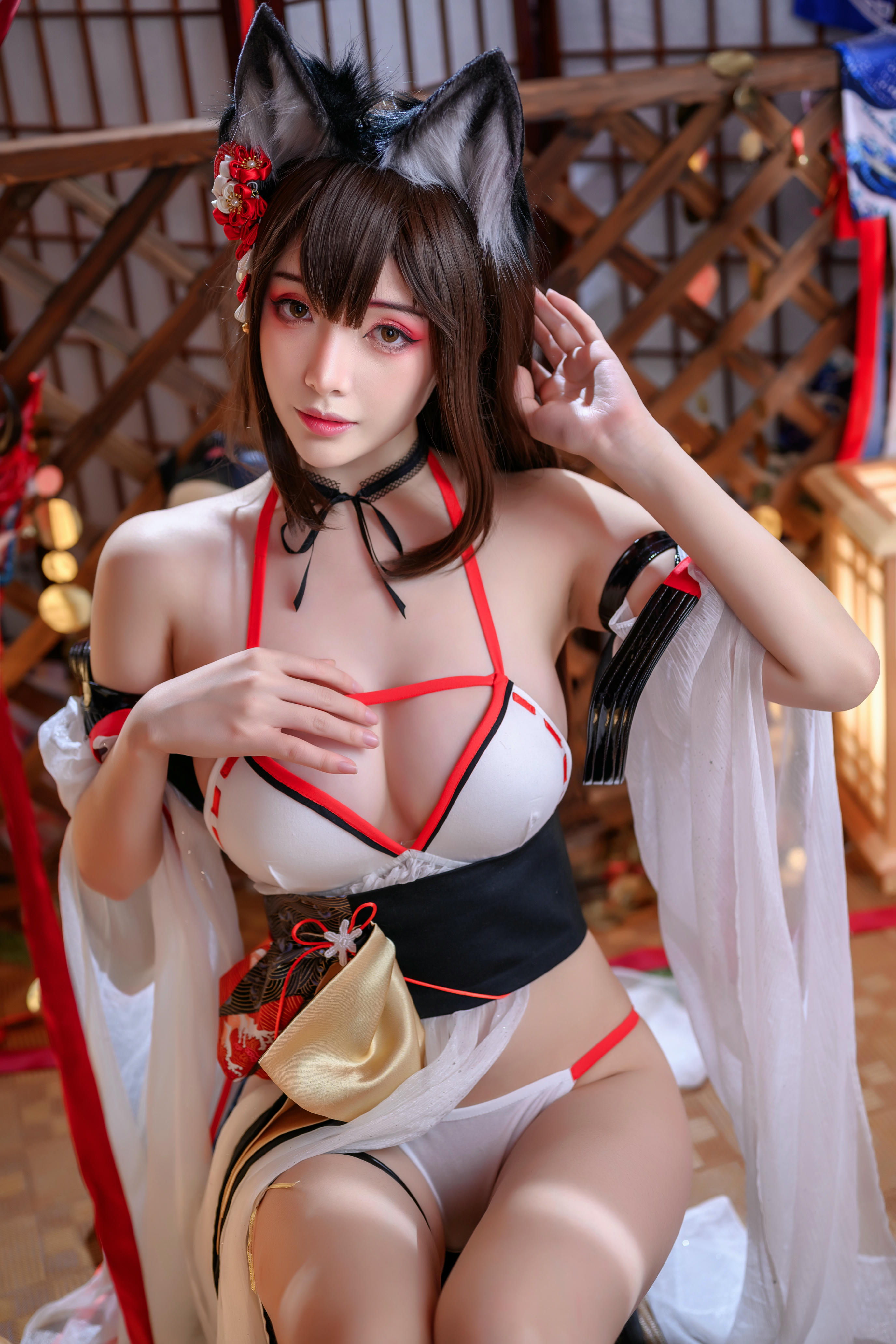 雯妹不讲道理 NO.051 天城水着 [40P-793MB]_第2集
