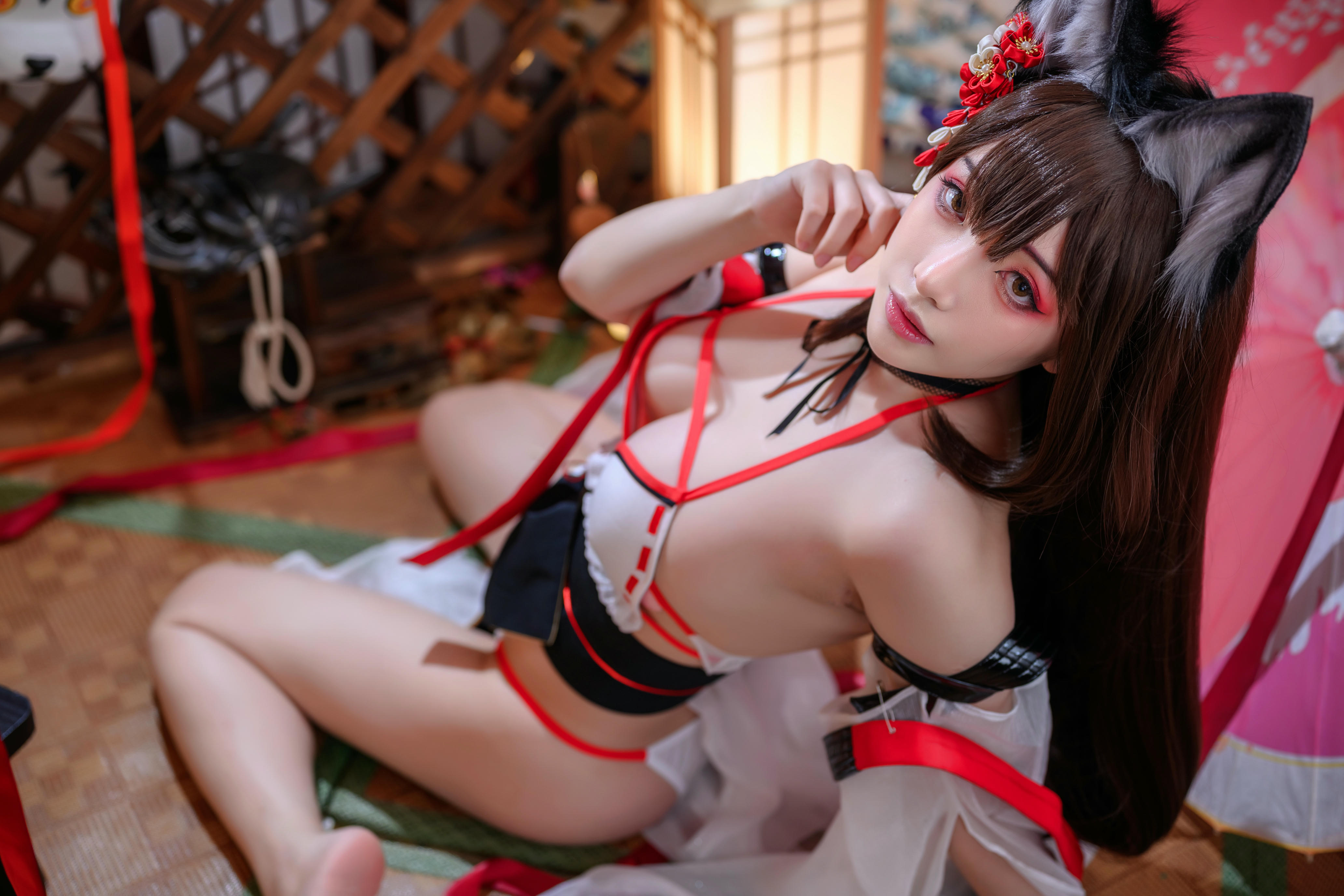 雯妹不讲道理 NO.051 天城水着 [40P-793MB]_第2集