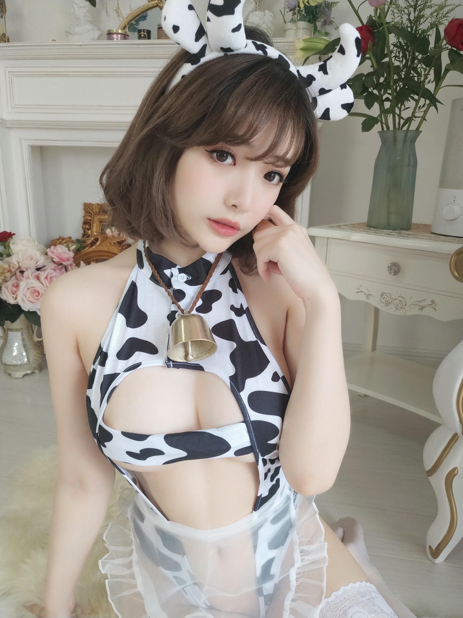 雯妹不讲道理 NO.057 奶牛 [41P-121MB]_第2集