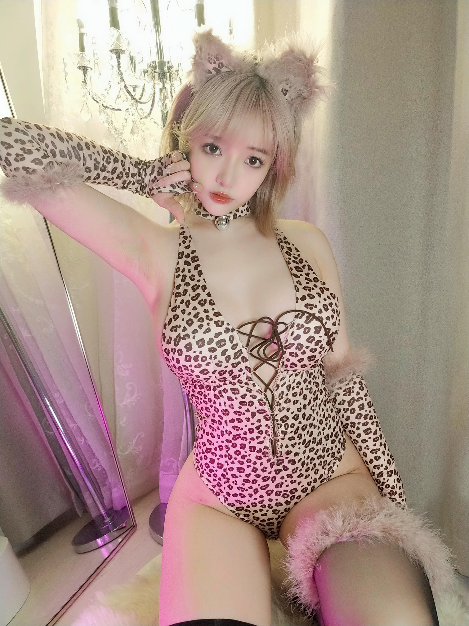 雯妹不讲道理 NO.060 小野豹[42P 2V 571MB]_第3集