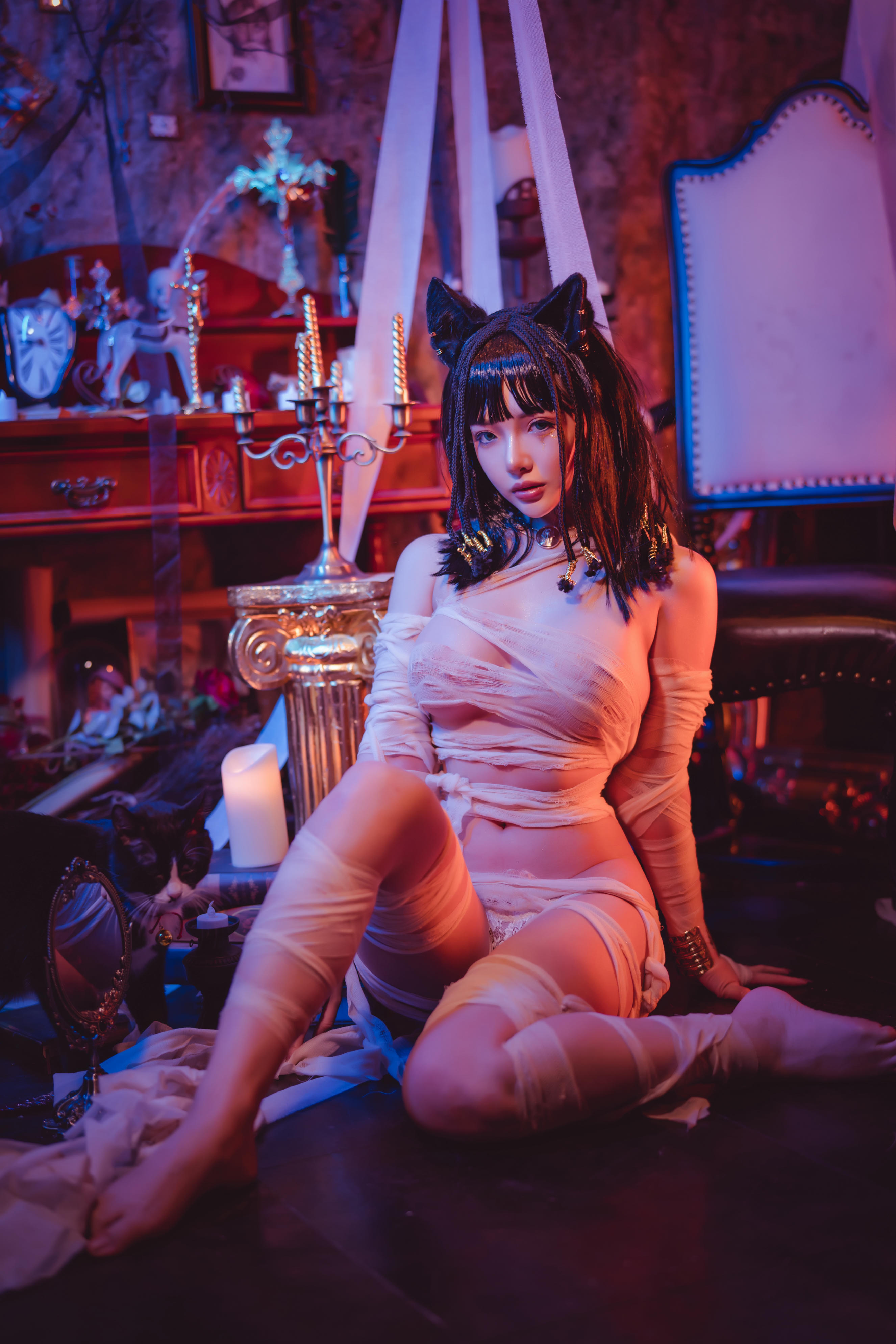 雯妹不讲道理 NO.068 4月舰长《木乃伊》[36P-514MB]_第1集