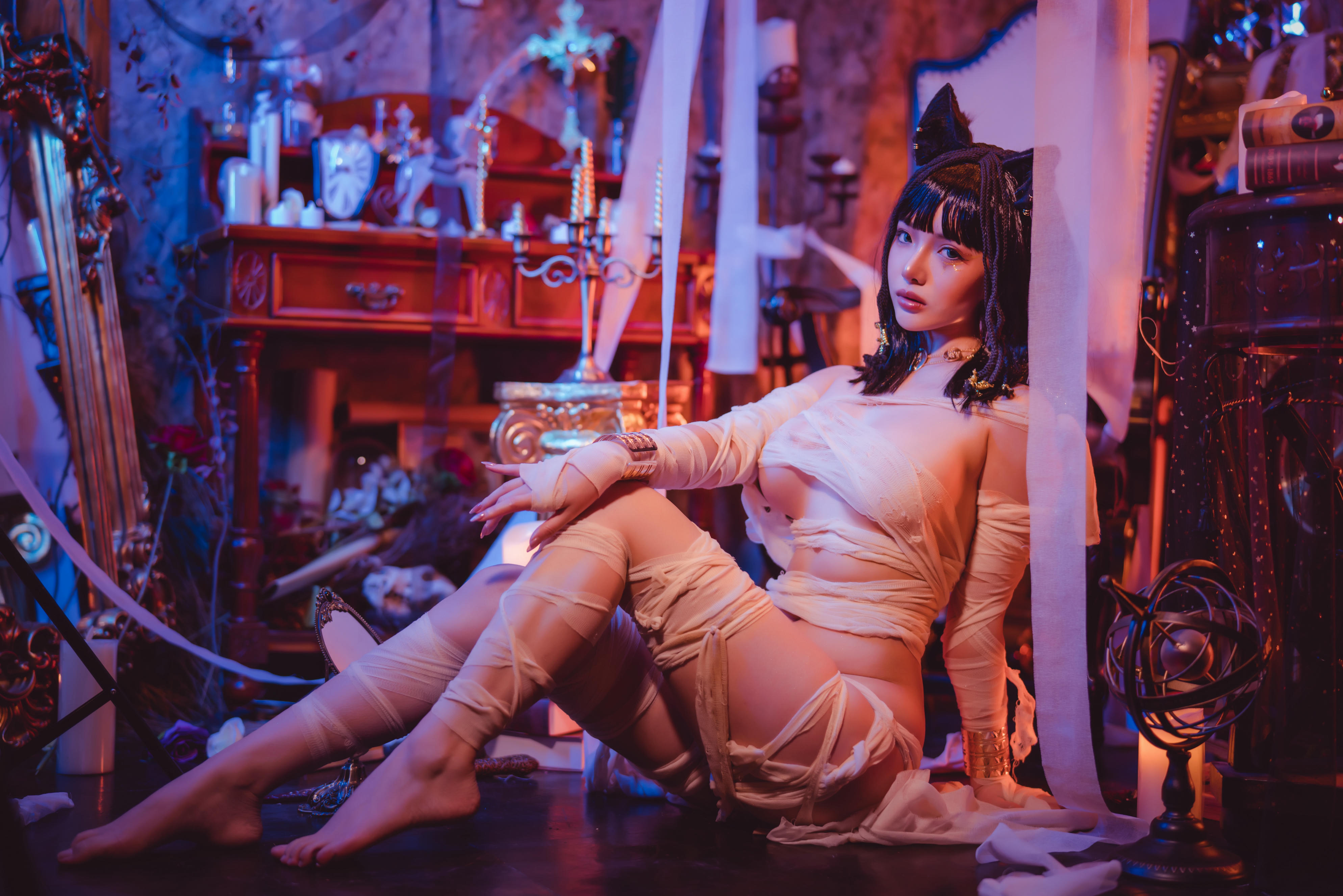 雯妹不讲道理 NO.068 4月舰长《木乃伊》[36P-514MB]_第1集