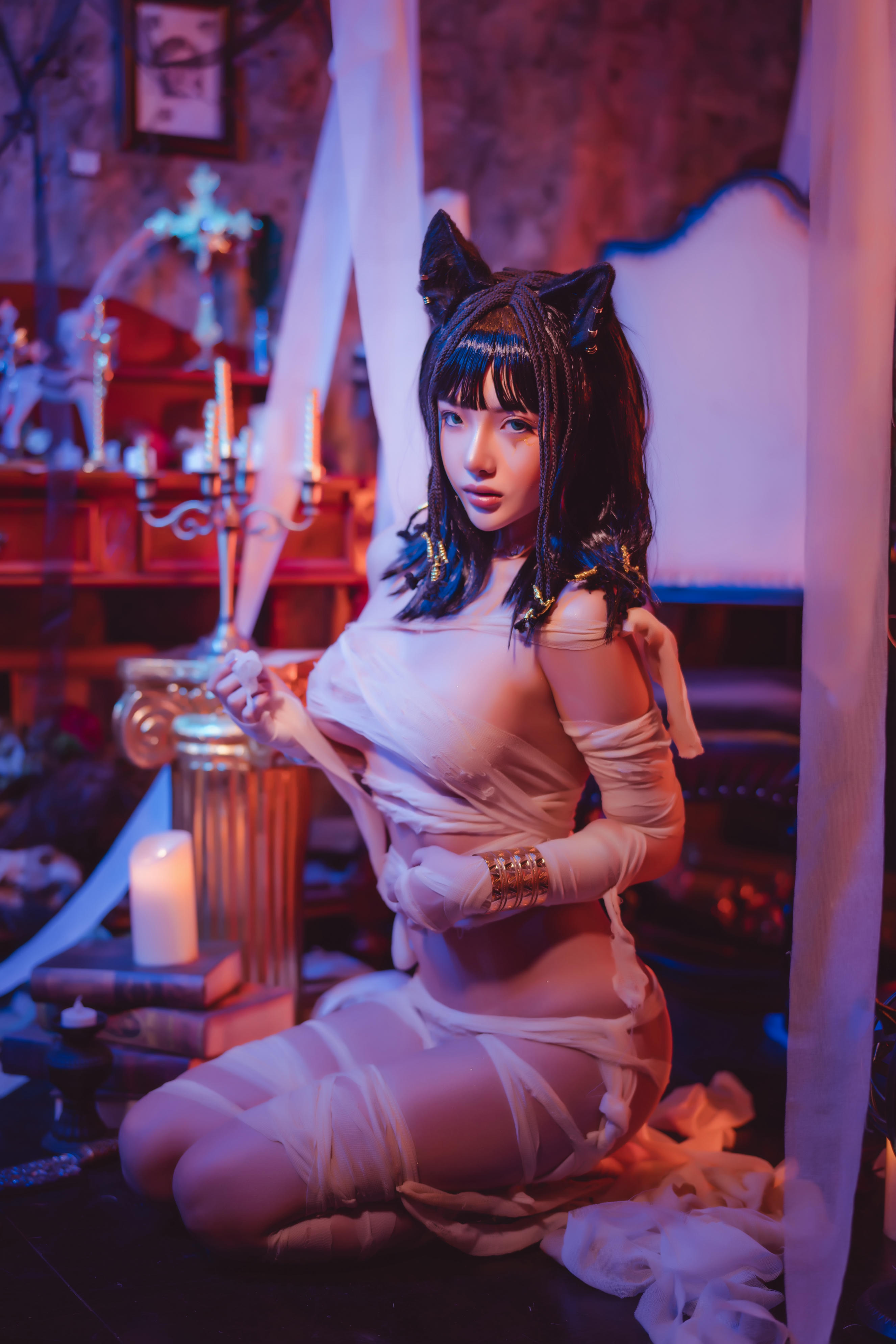 雯妹不讲道理 NO.068 4月舰长《木乃伊》[36P-514MB]_第1集