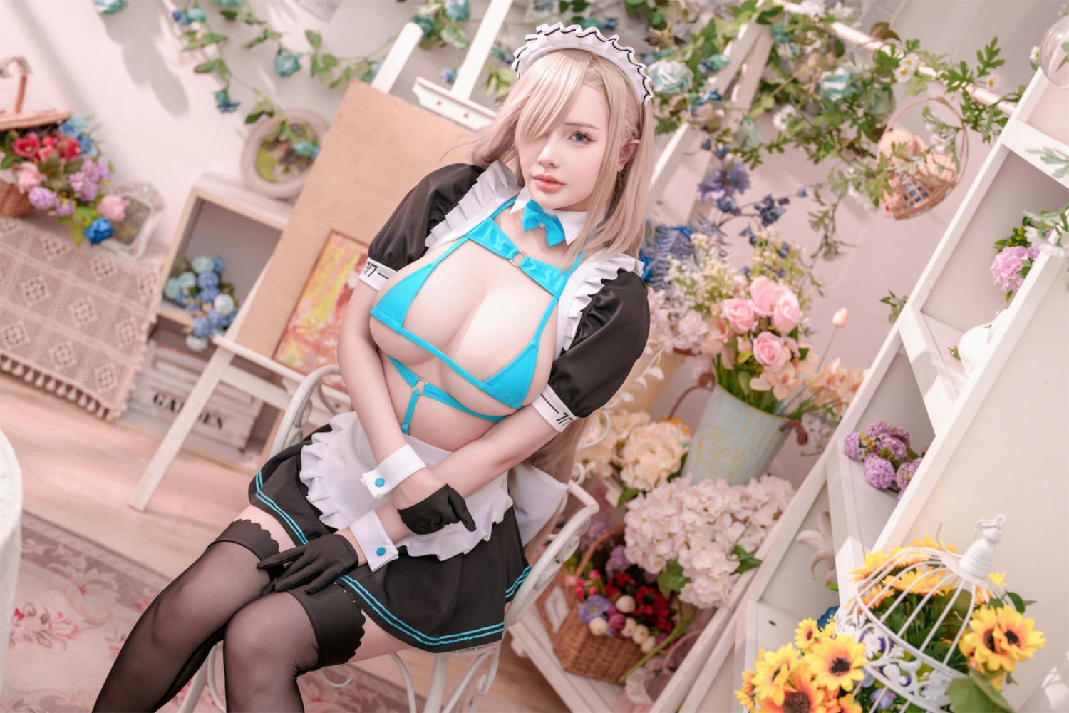 雯妹不讲道理 NO.085 蔚蓝档案 一之濑明日奈1 [44P-85.64 MB]_第1集