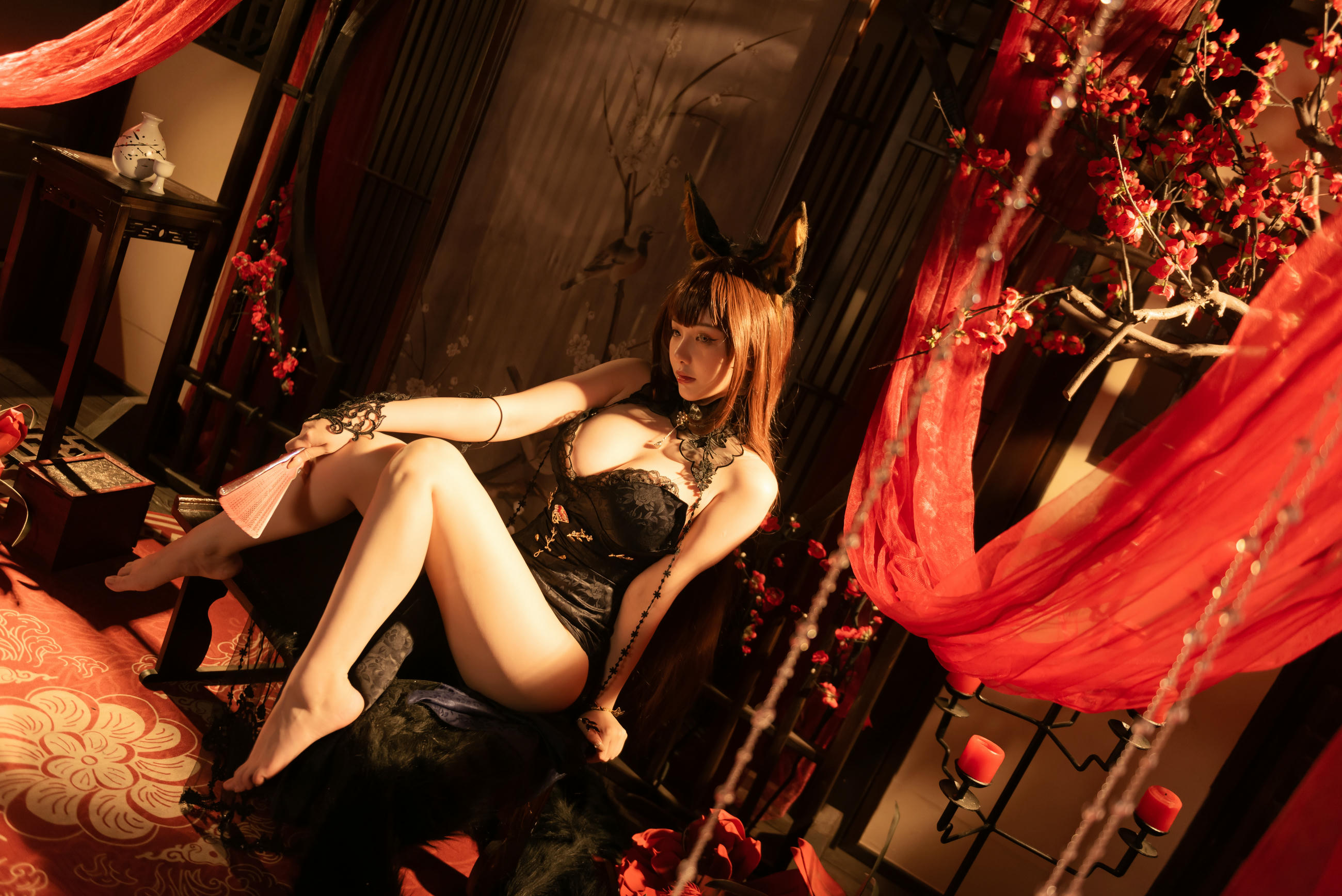 雯妹不讲道理 NO.091 舰长图 天城旗袍 [21P-151MB]_第1集