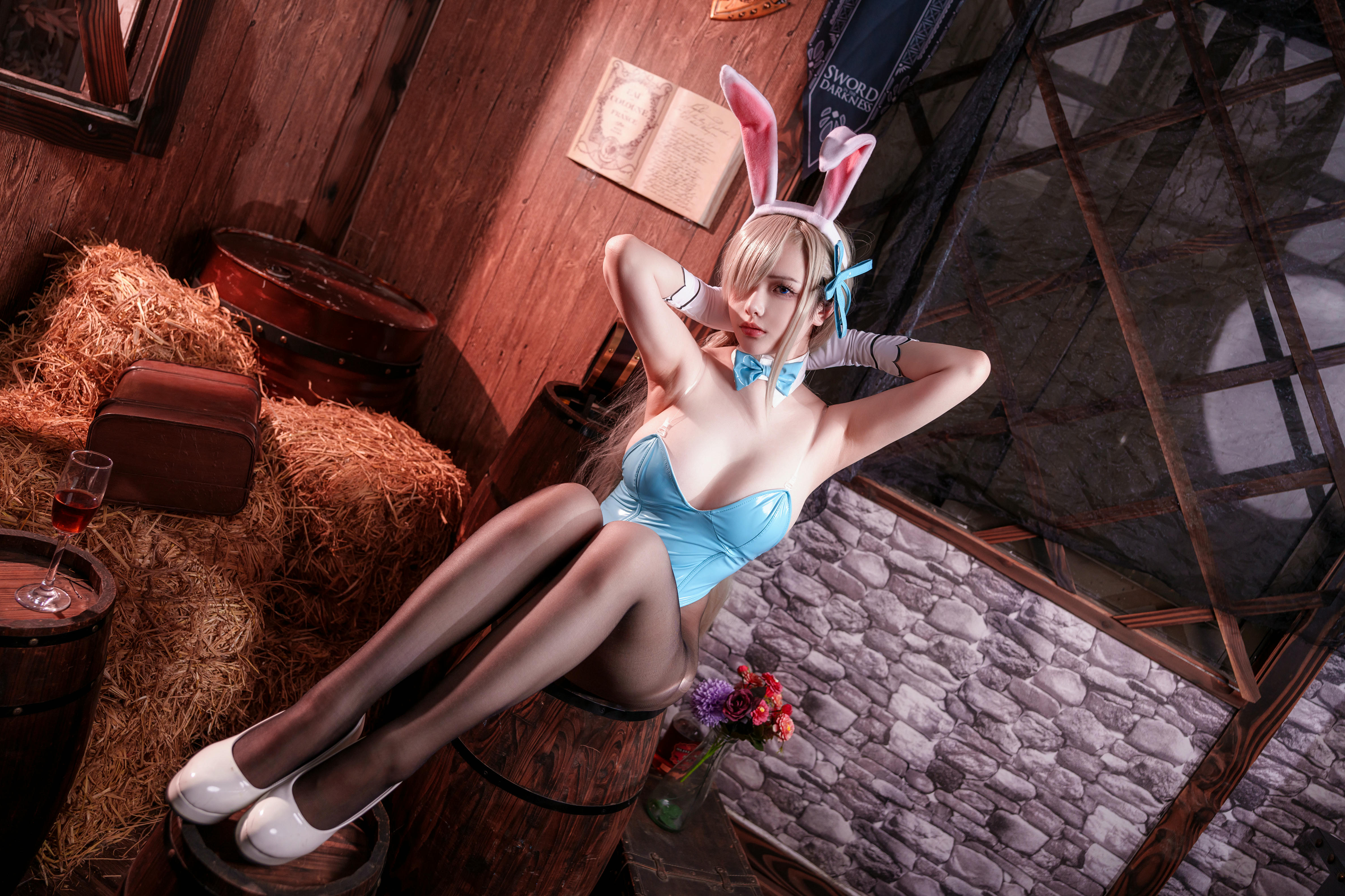 雯妹不讲道理 NO.093 一之濑明日奈 兔女郎[48P1V-1.59GB]_第1集