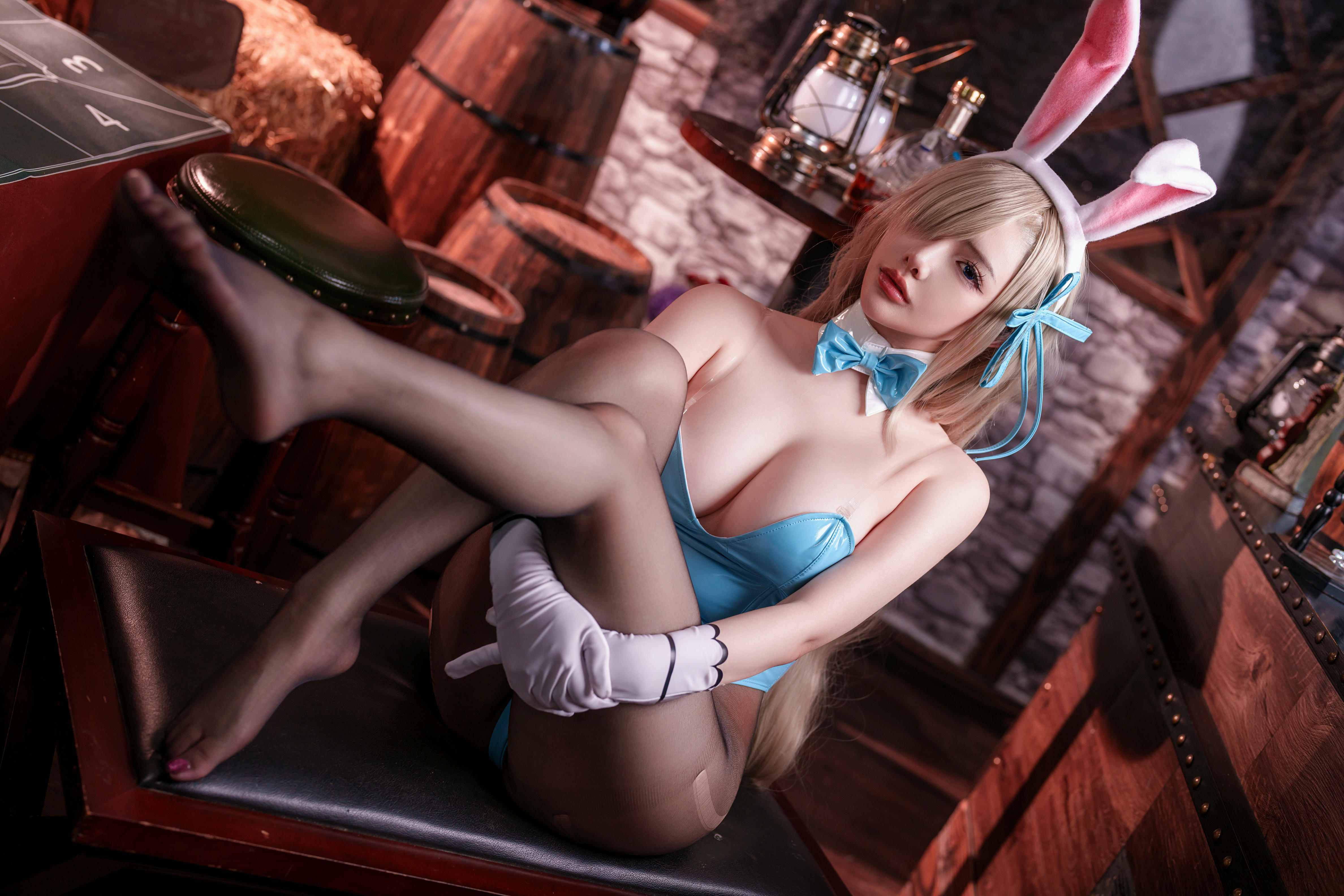 雯妹不讲道理 NO.093 一之濑明日奈 兔女郎[48P1V-1.59GB]_第2集