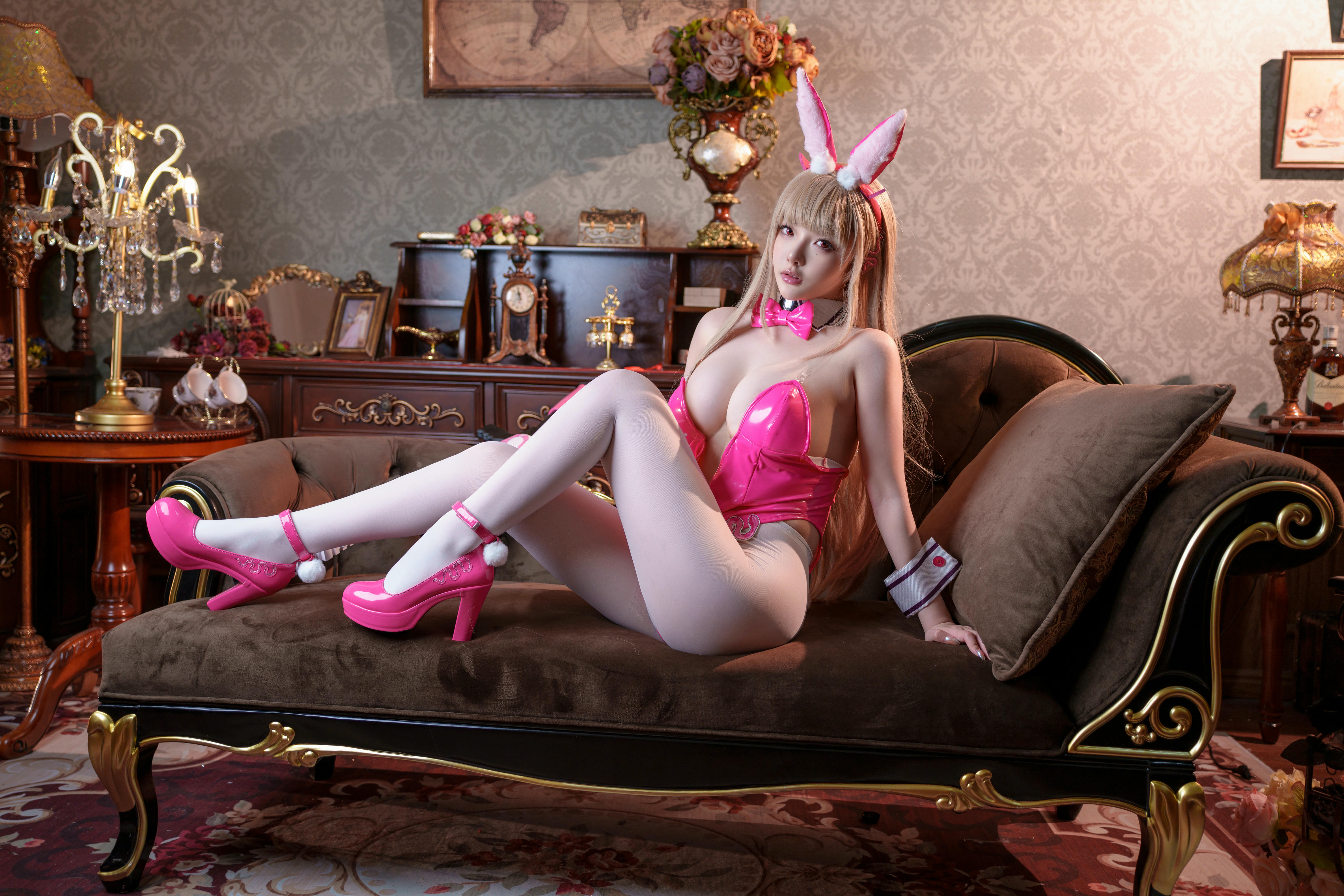 雯妹不讲道理 NO.096 Nikke 毒蛇兔女郎 [37P 709MB]_第2集