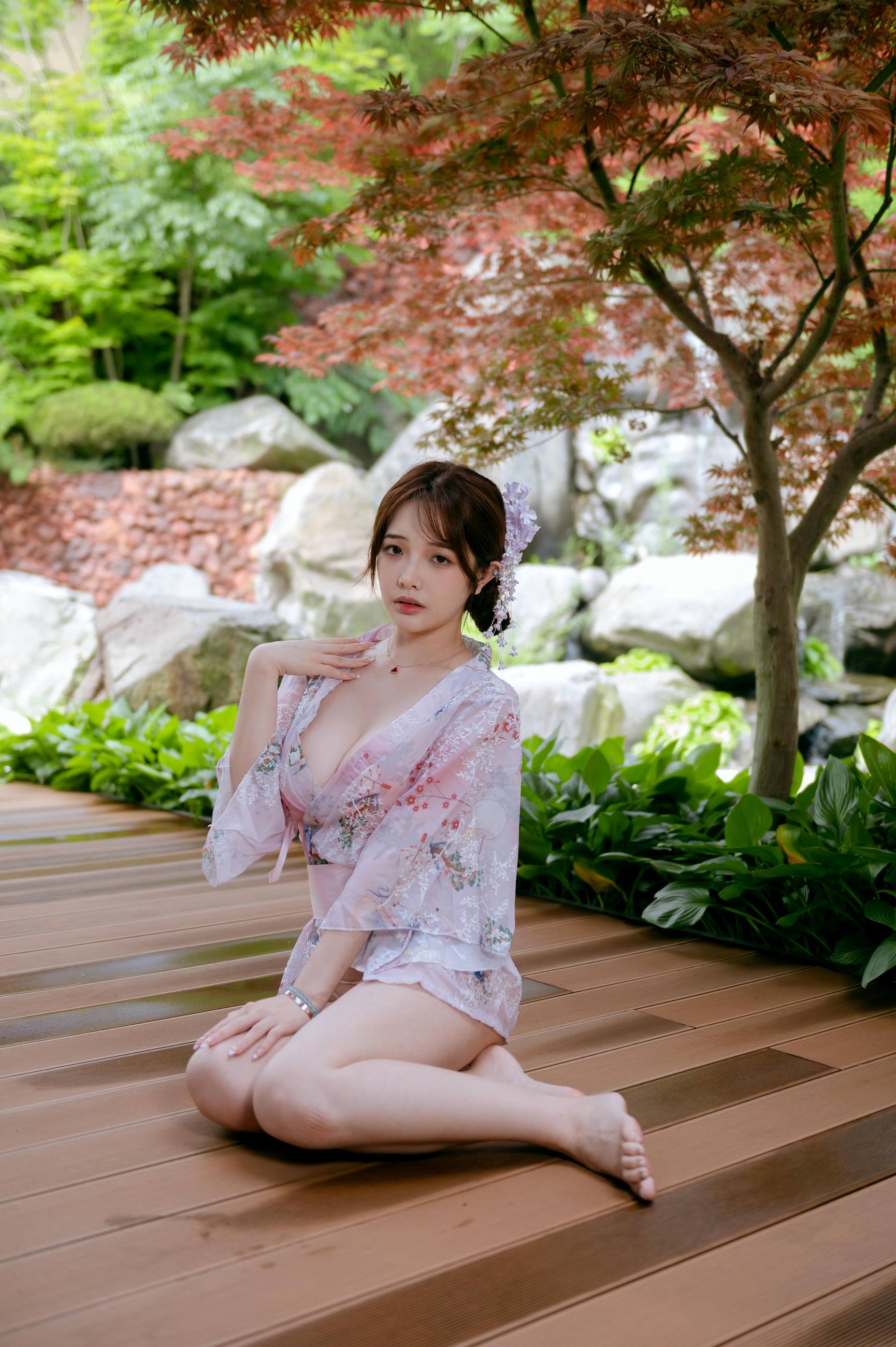 雯妹不讲道理 NO.102 和风庭院[68P3V 606M]_第1集