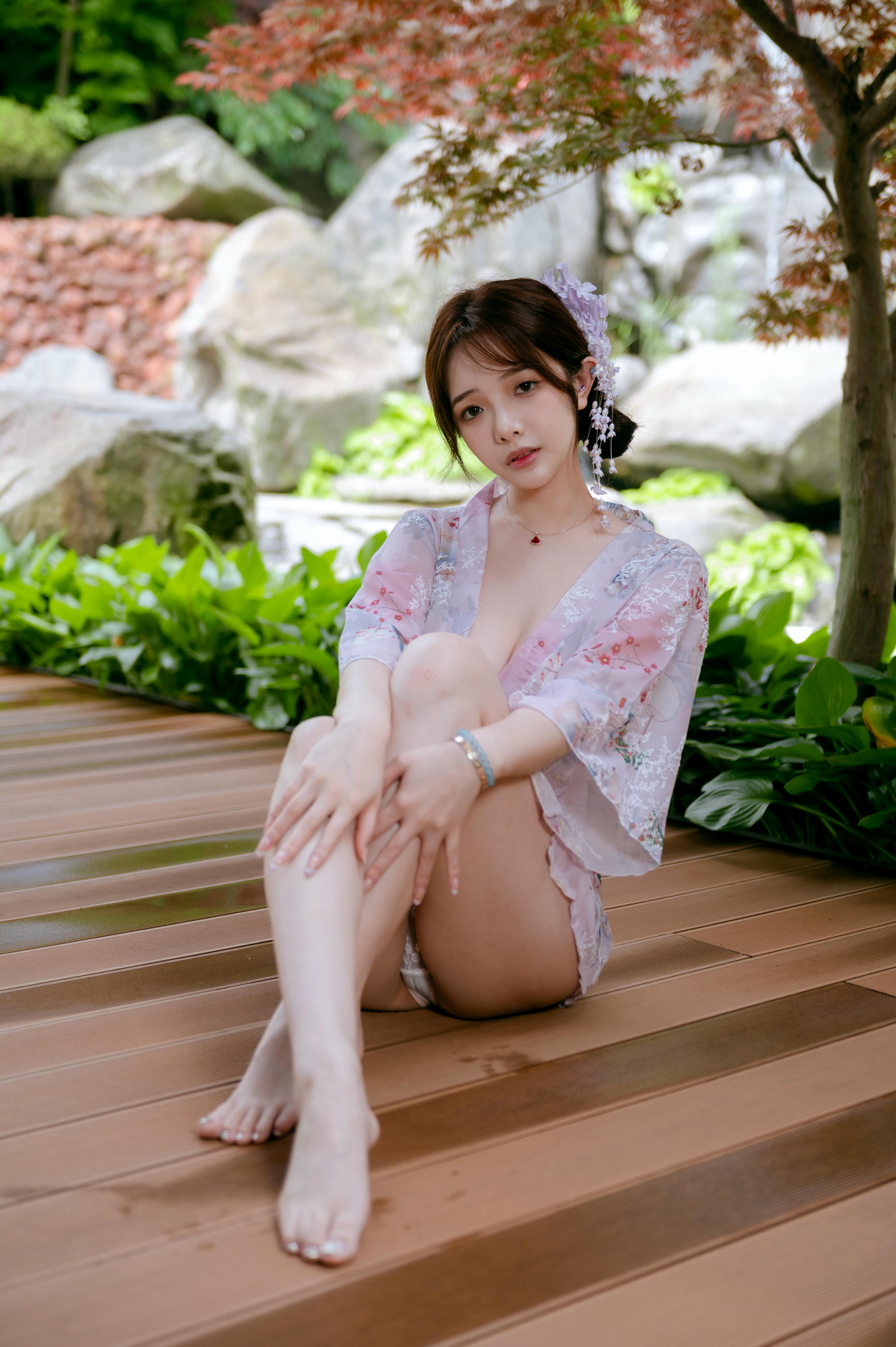 雯妹不讲道理 NO.102 和风庭院[68P3V 606M]_第1集