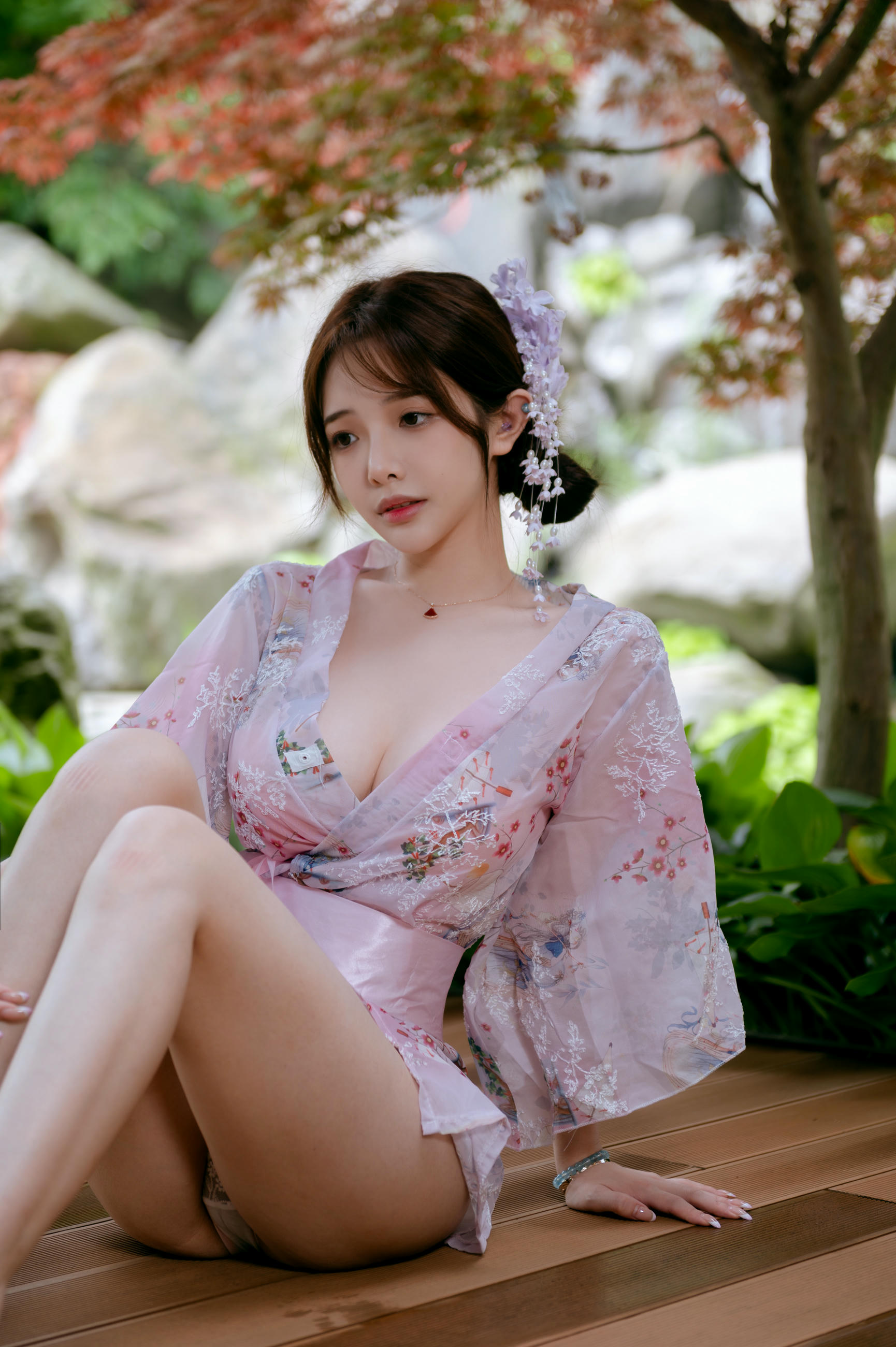 雯妹不讲道理 NO.102 和风庭院[68P3V 606M]_第1集