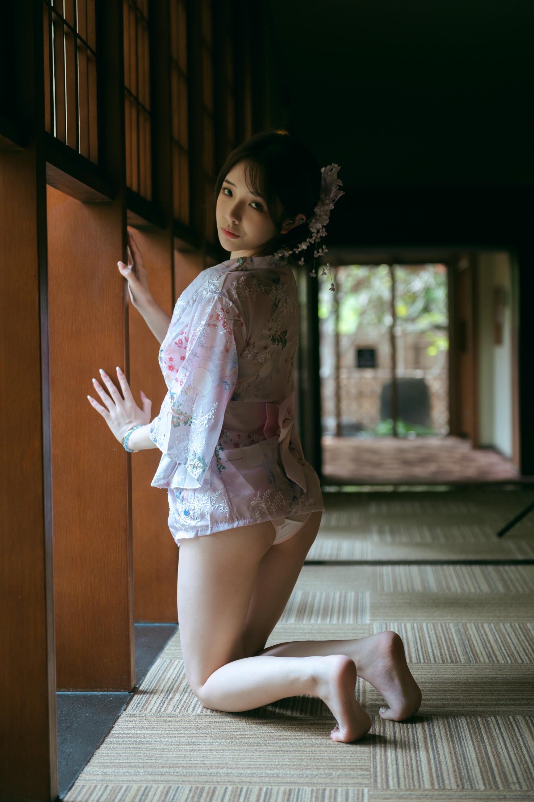 雯妹不讲道理 NO.102 和风庭院[68P3V 606M]_第2集